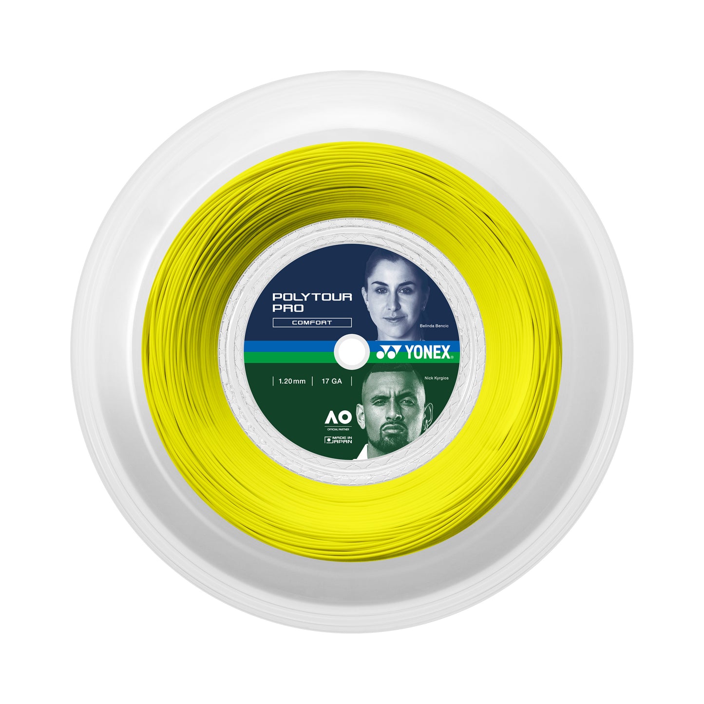 Yonex Poly Tour Pro  Saitenrolle 200m-gelb