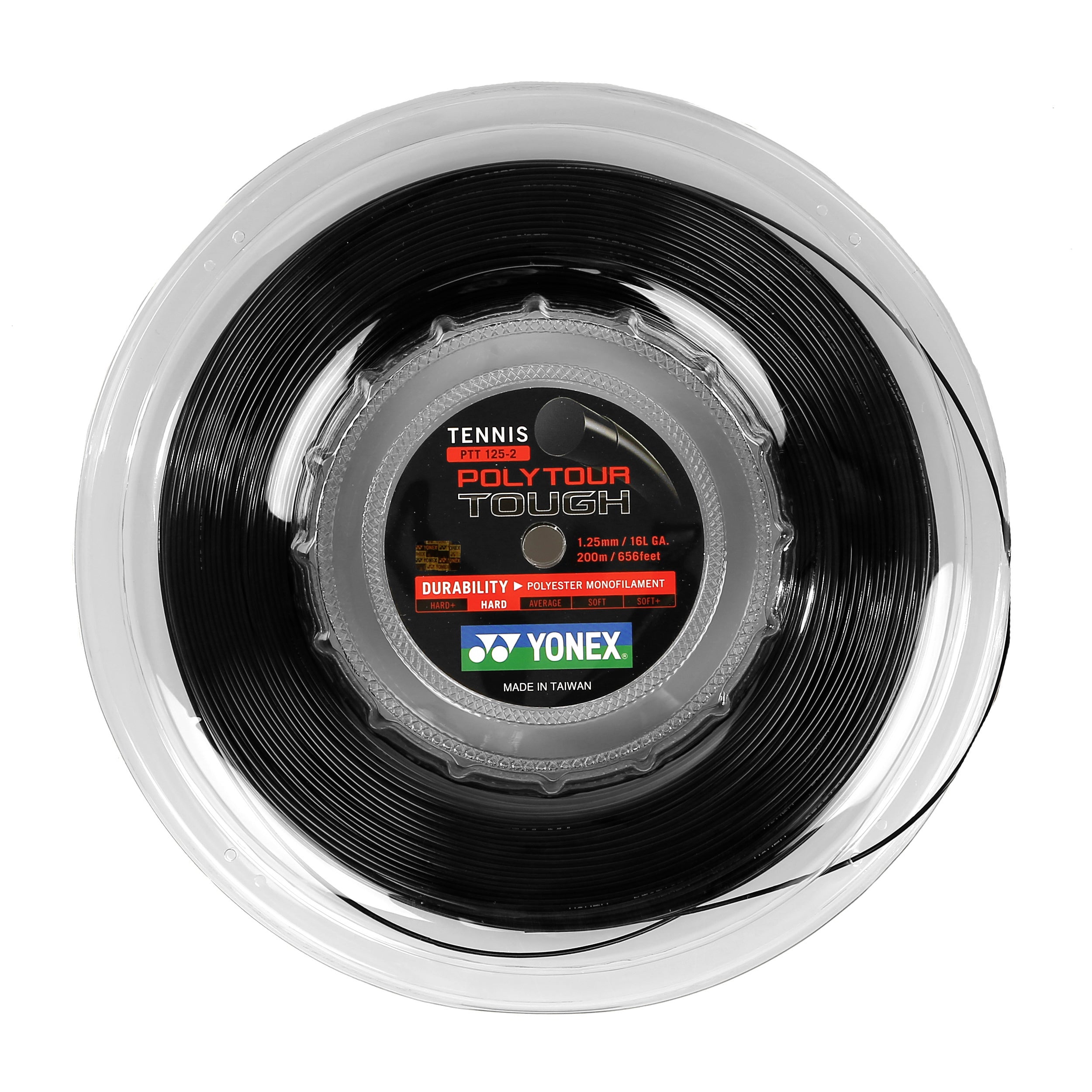 Poly Tour Tough String reel 200m - black | Tennis-Point