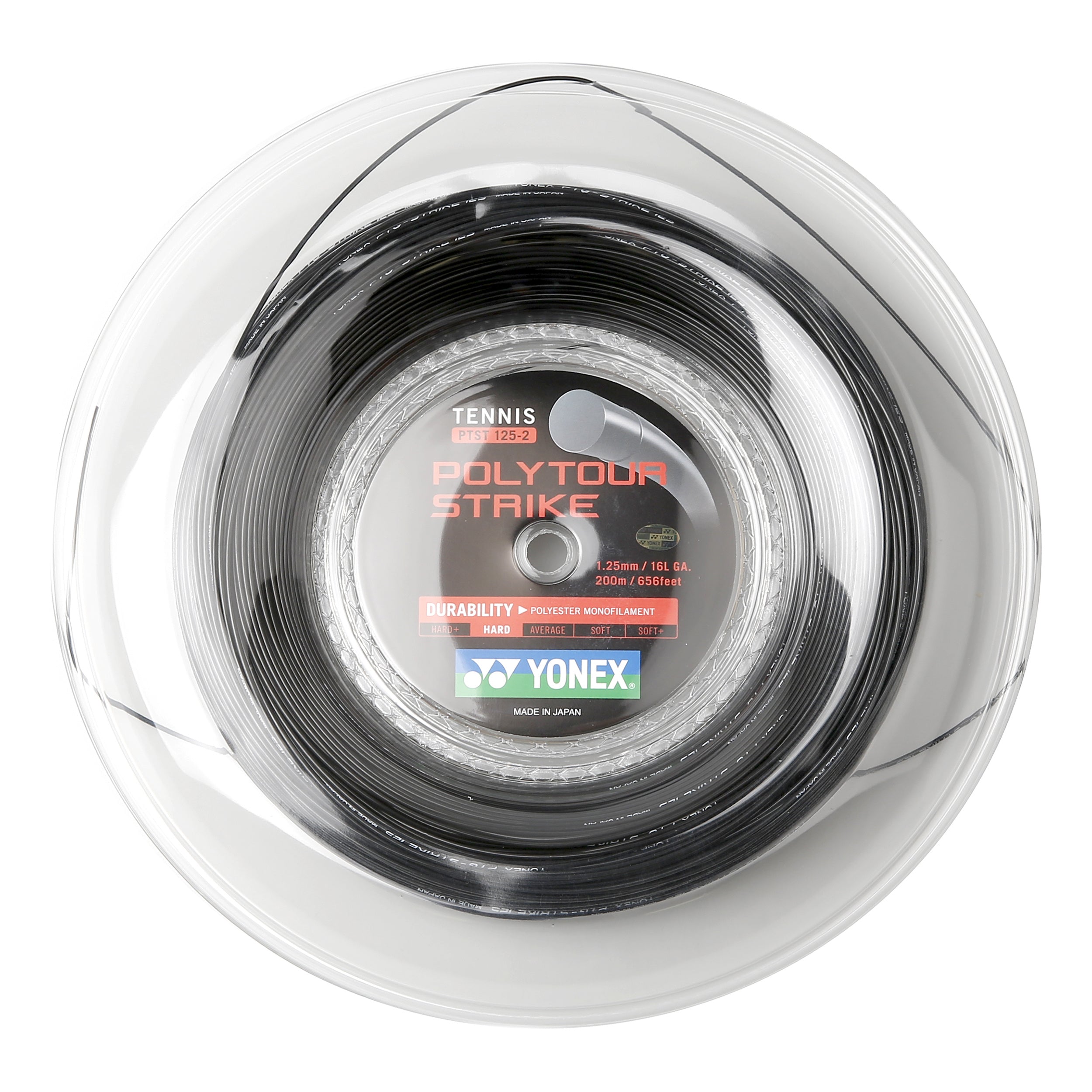 Yonex Poly Tour Strike String reel 200m - black