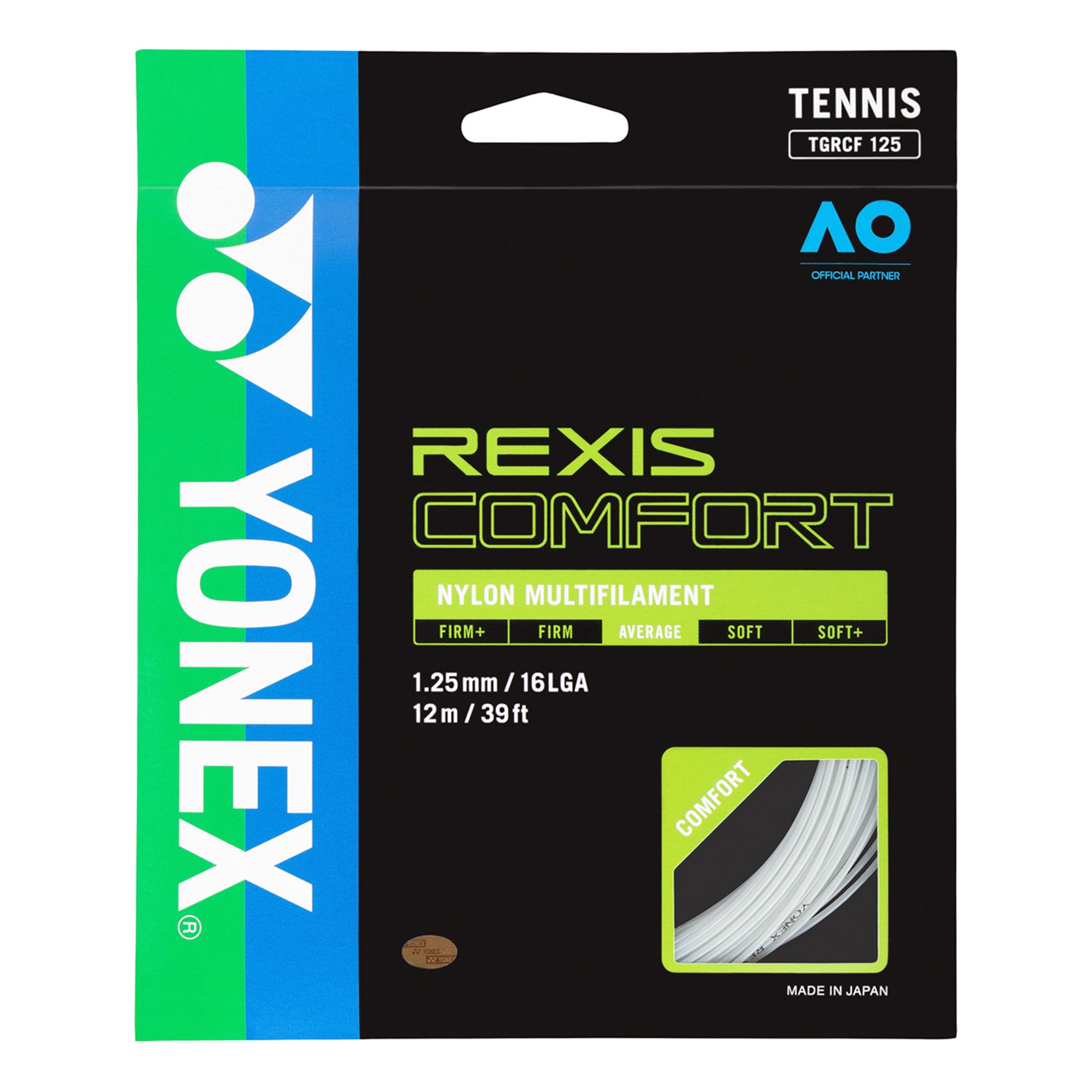 Yonex REXIS Comfort Saitenset 12m - weiß