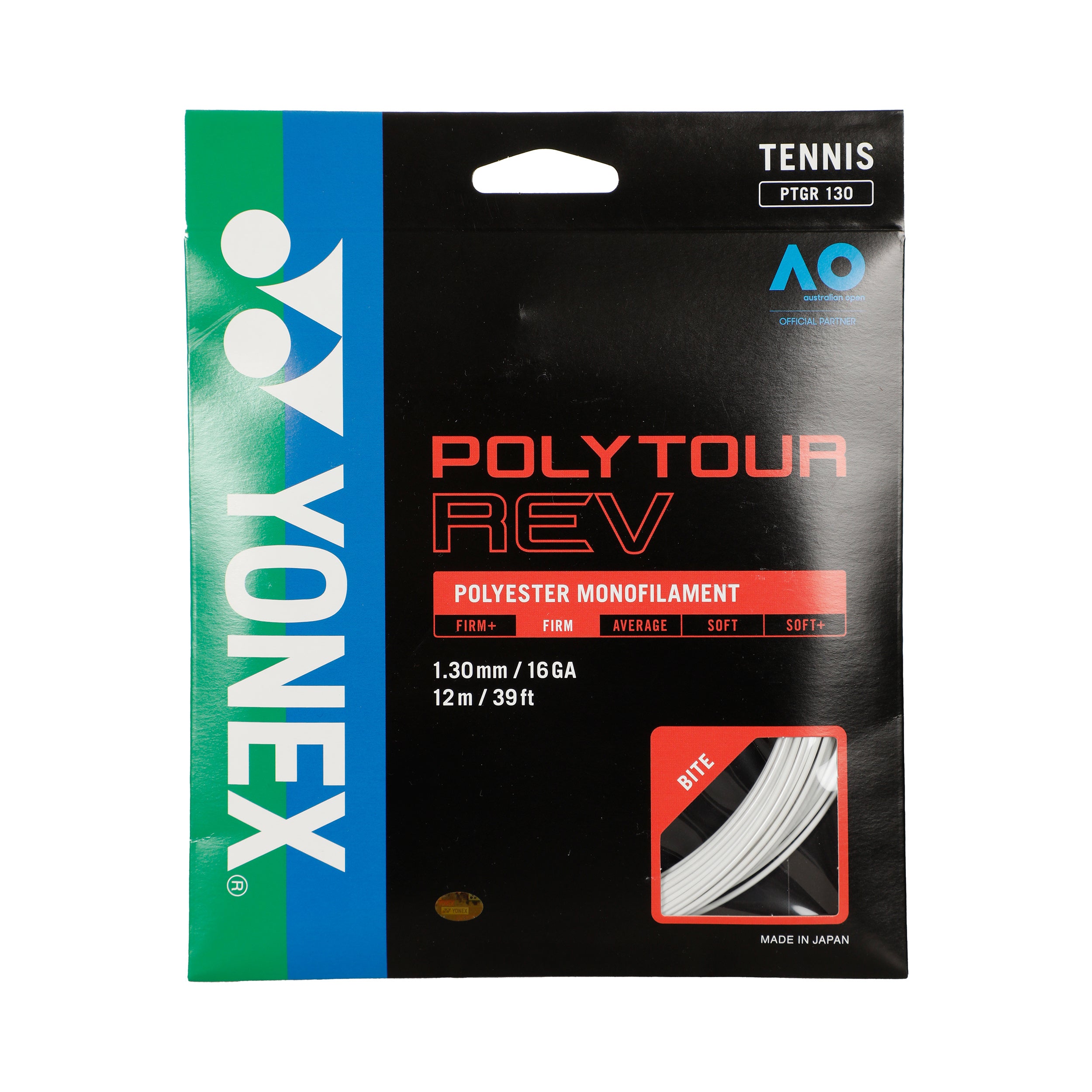 Yonex Poly Tour Rev String Set 12m-White