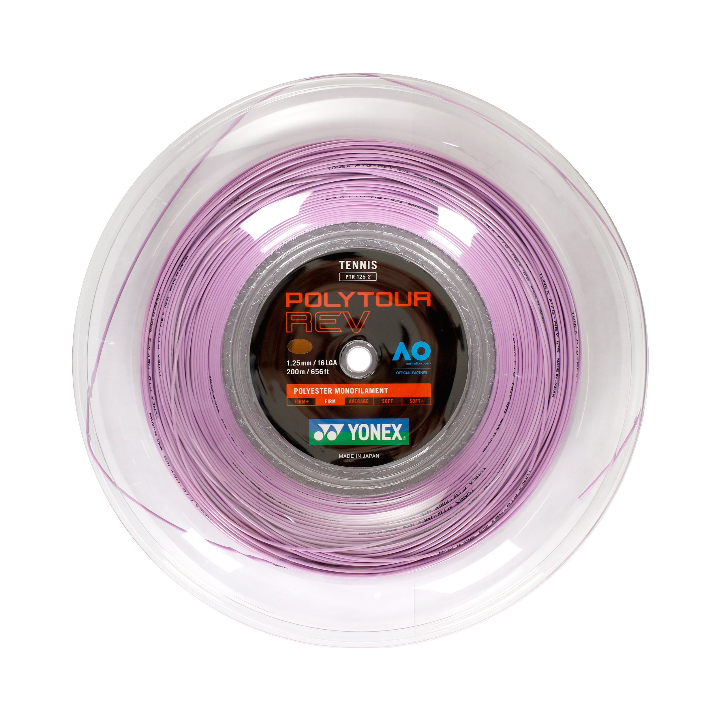 Yonex Poly Tour Rev String Reel 200m-Violet