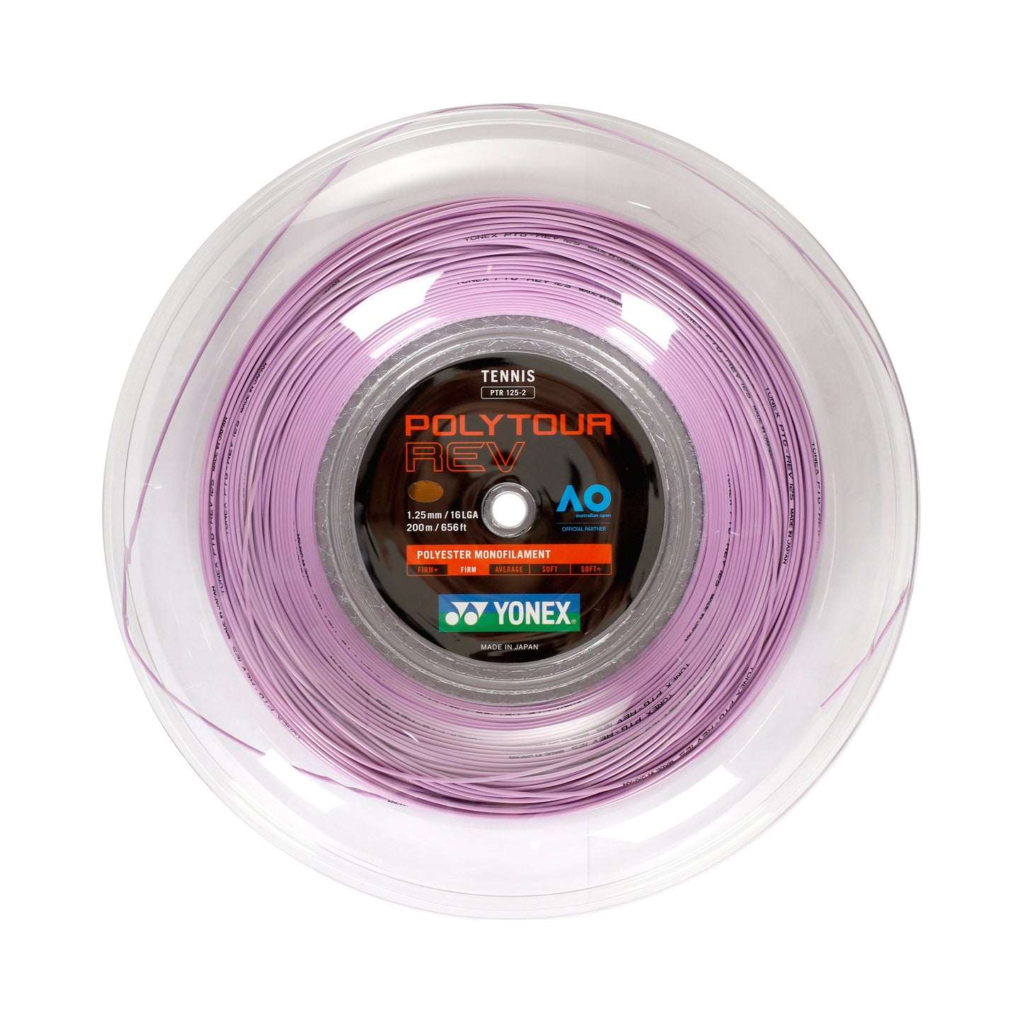 Yonex Poly Tour Rev String Reel 200m-Violet