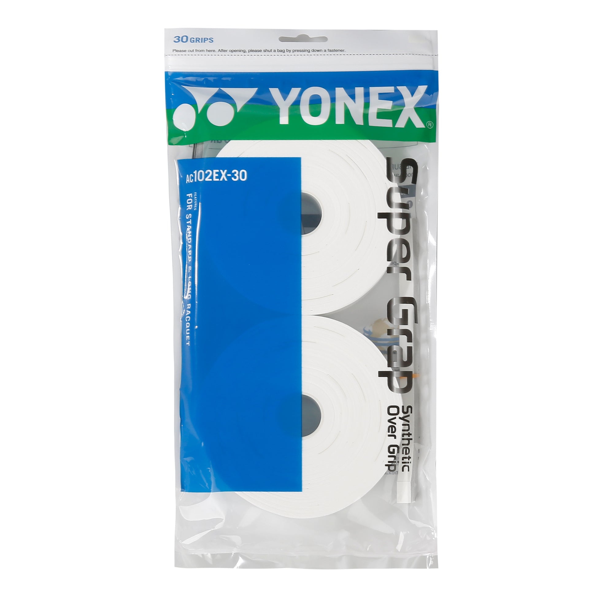 Yonex Super Grap 30 Pack-White
