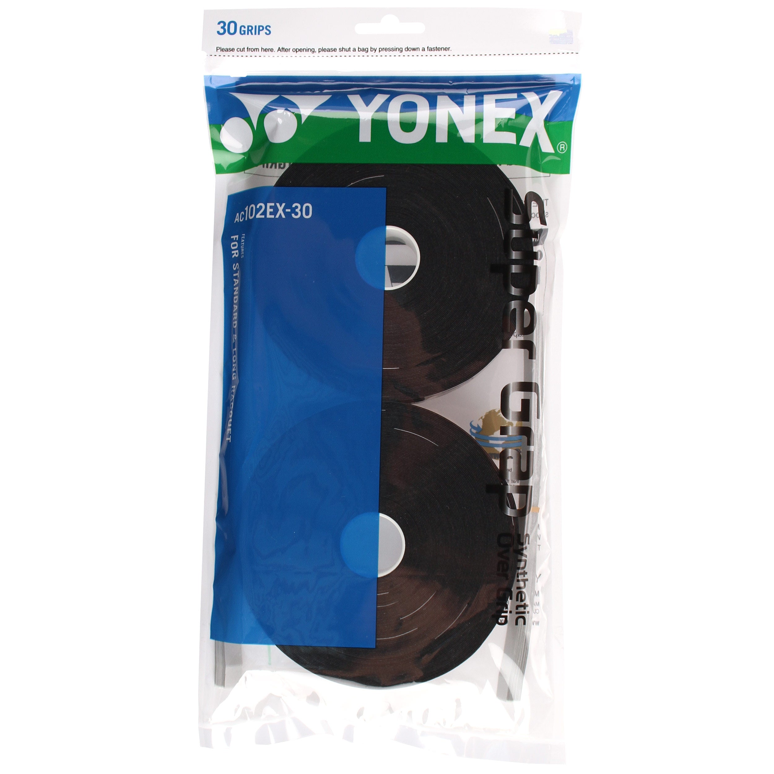Yonex Super Grap 30 Pack-Black