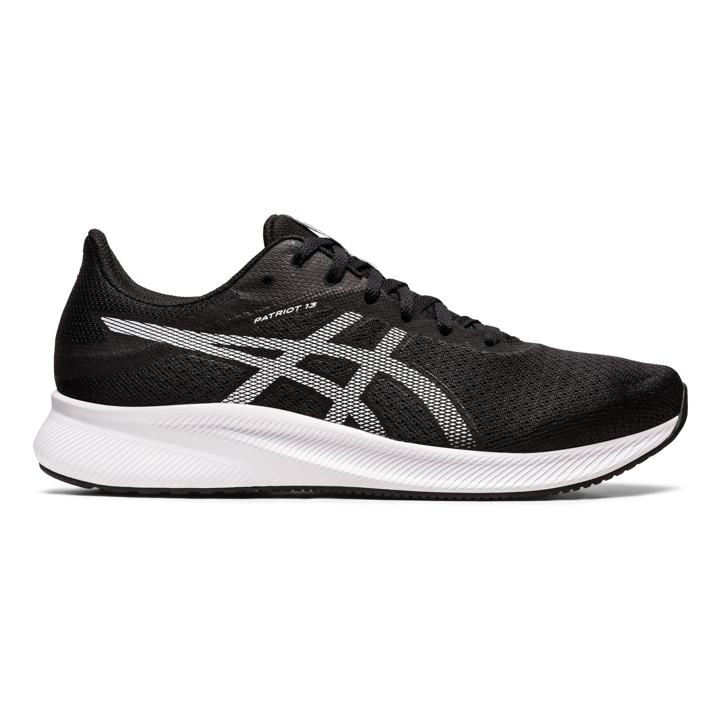 ASICS Patriot 13 Neutral running shoe Men - black, white