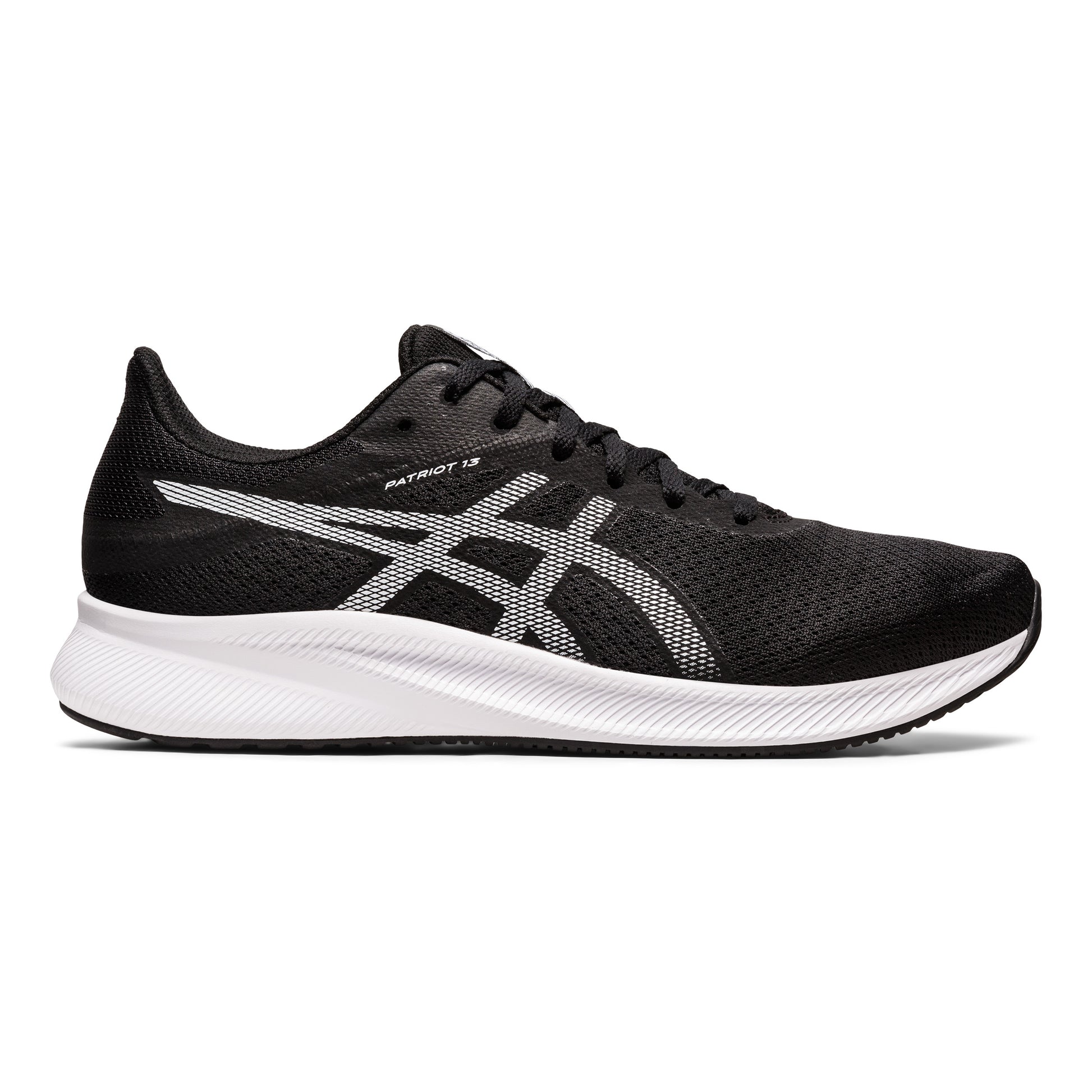 ASICS Patriot 13 Neutral running shoe Men - black, white