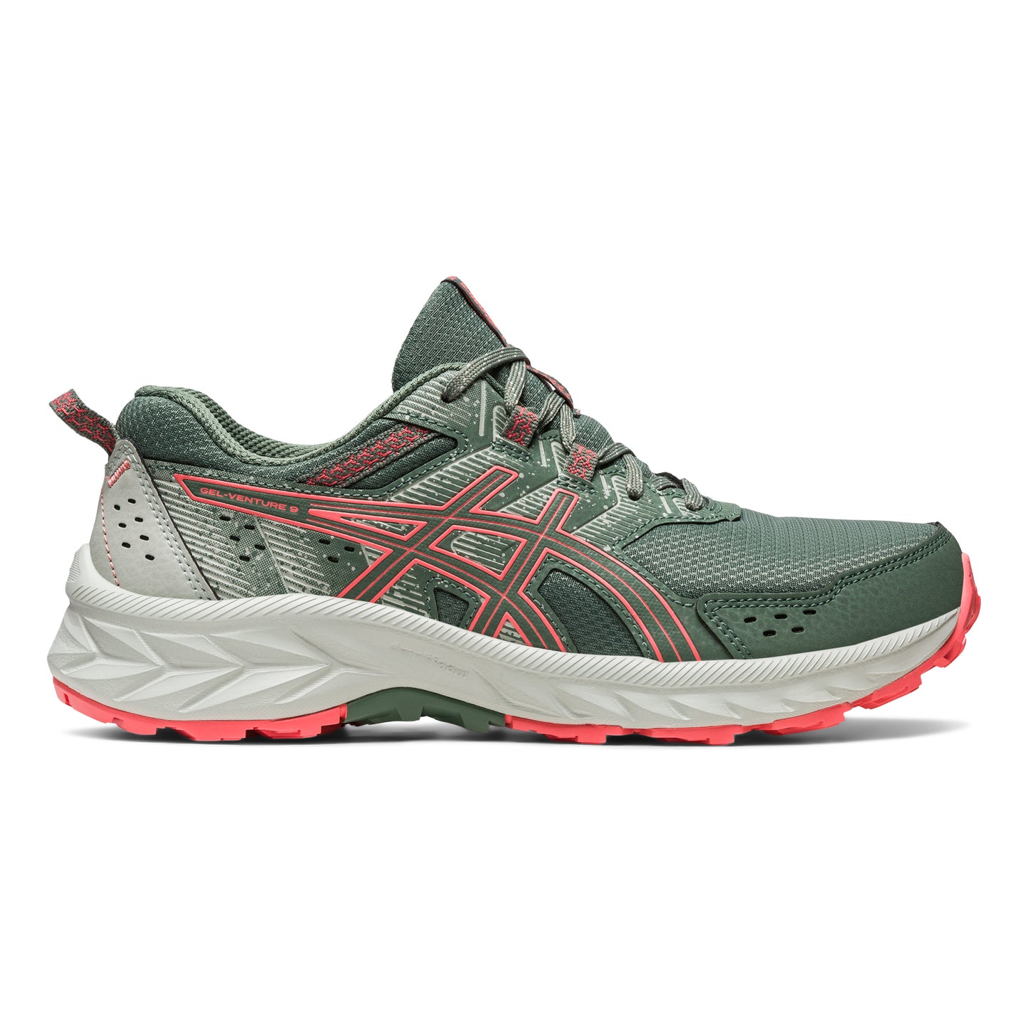 ASICS Gel-Venture 9 Trailschuh Damen - grün, orange
