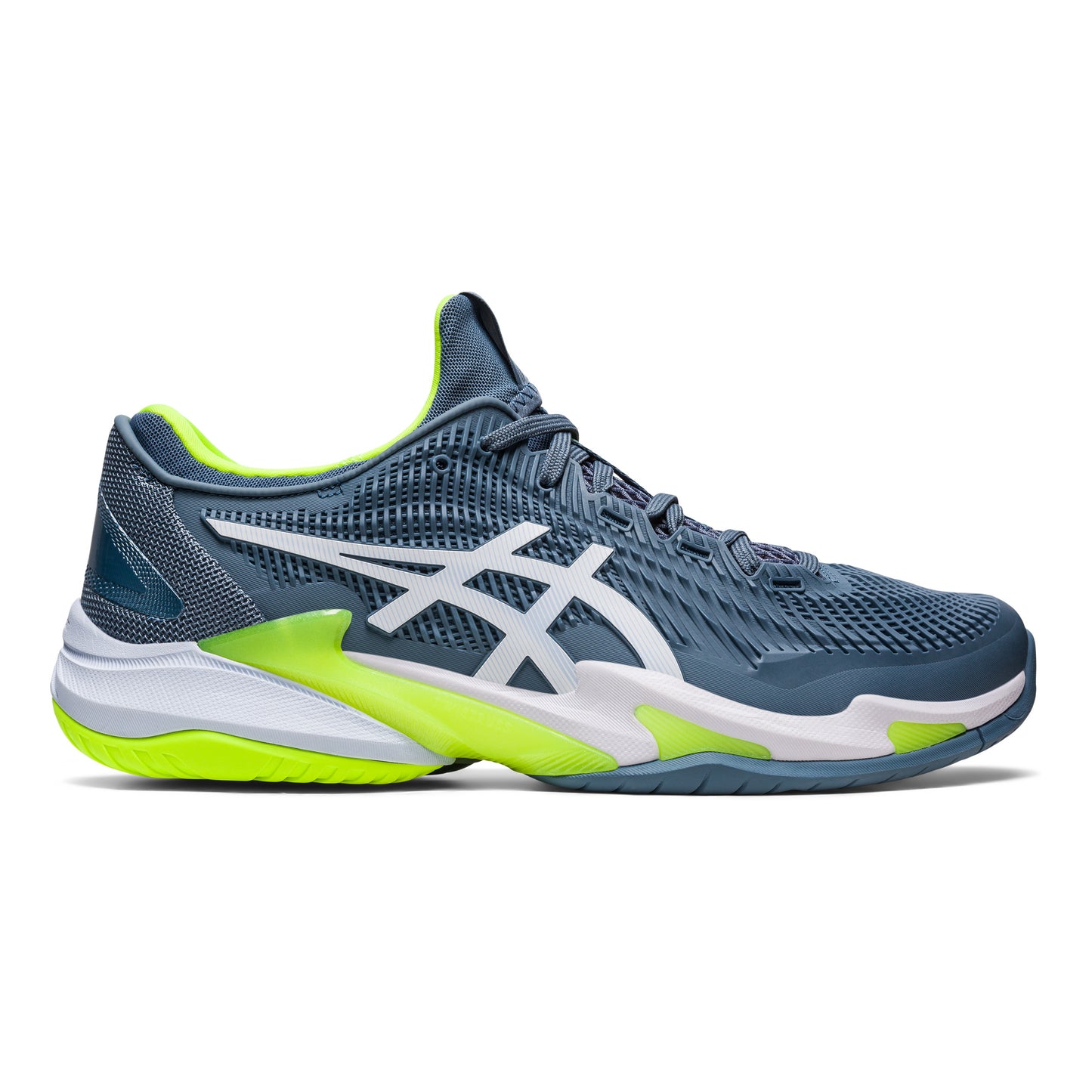 ASICS Court FF 3 All court shoe Men - blue, neon green