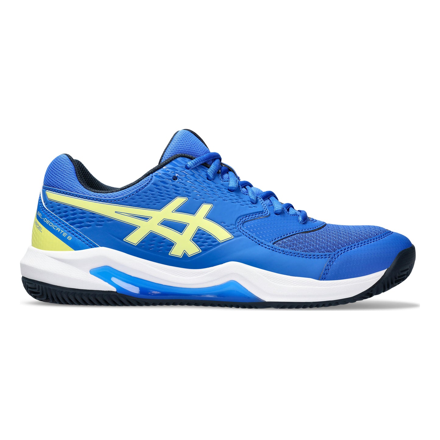 ASICS Gel-Dedicate 8 Padelschuh Herren - hellblau, gelb