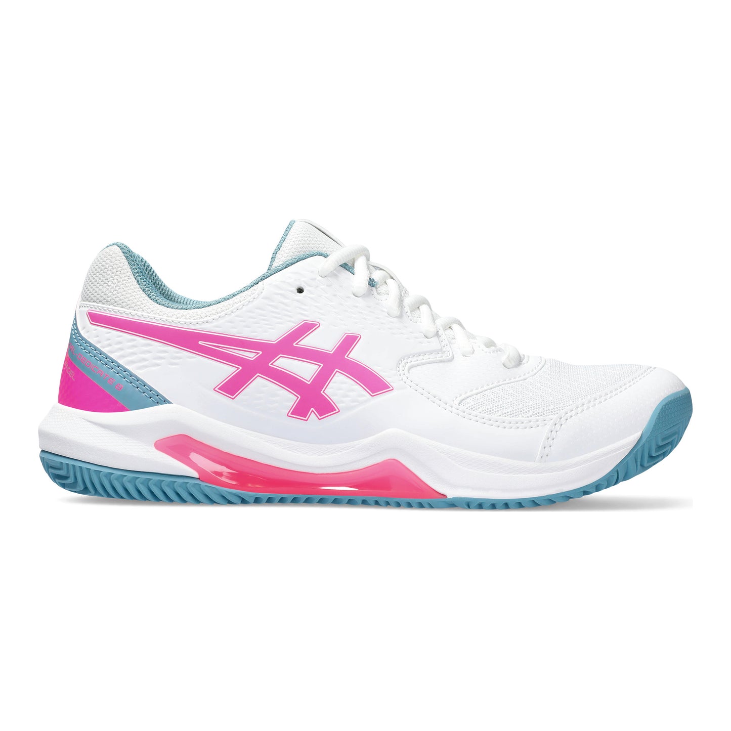 ASICS Gel-Dedicate 8 Padelschuh Damen - weiß, pink