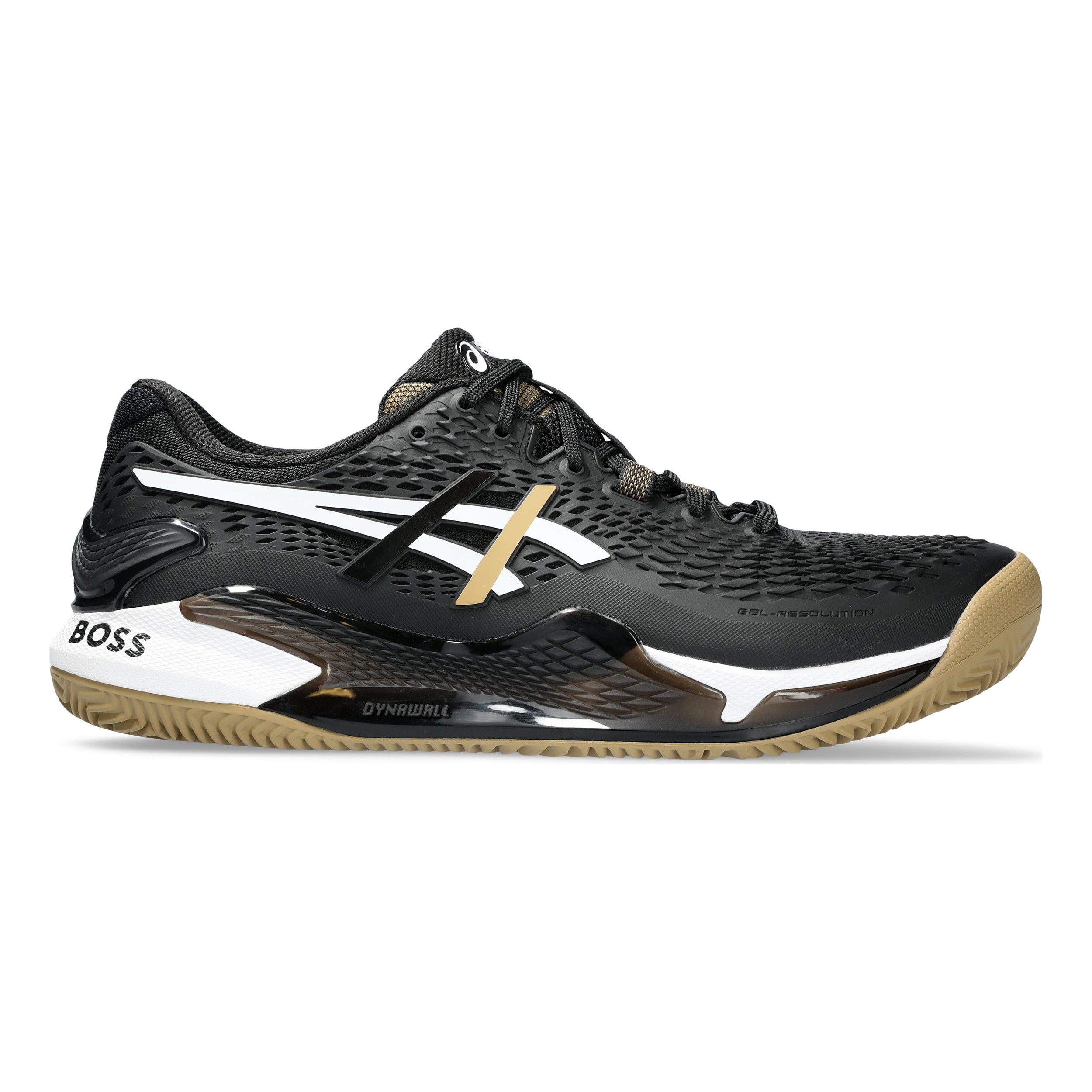 GEL-RESOLUTION9 ASICS×BOSS Gel-Resolution 9 Boss Clay court shoe Men - black, caramel