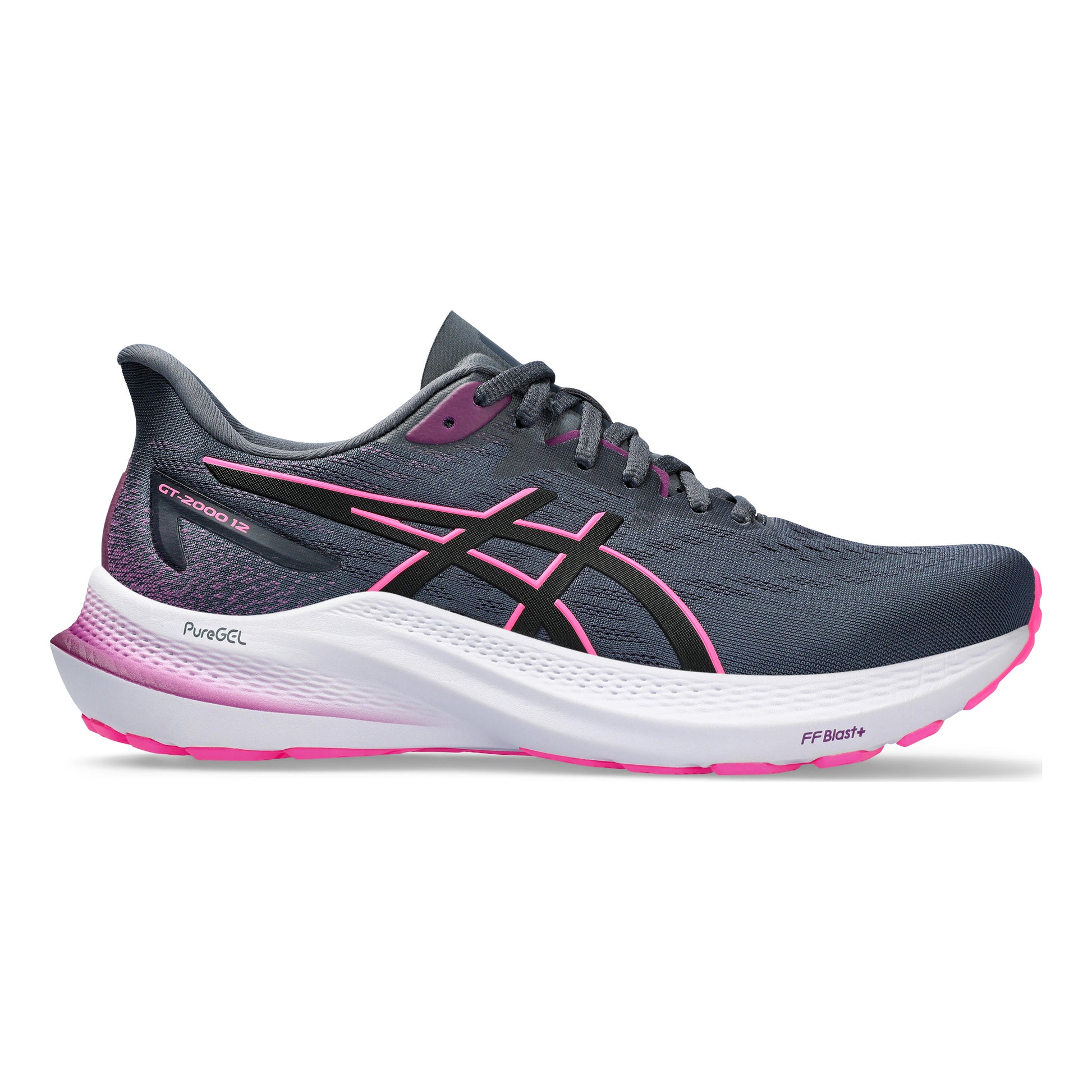 ASICS GT-2000 12 Stability running shoe Women - blue grey, pink
