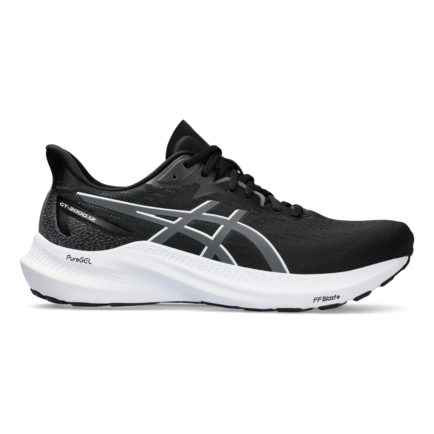 ASICS GT-2000 12 Stability running shoe Men - black, grey