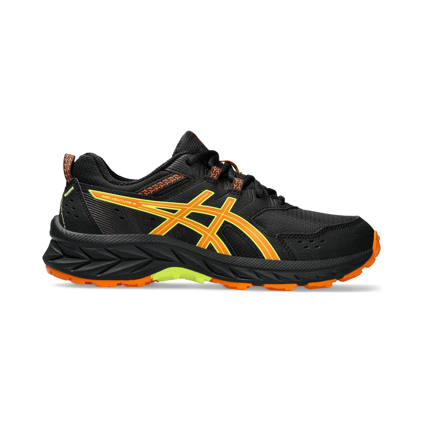ASICS Pre-Venture 9 GS Trail running shoe Kids - black, orange
