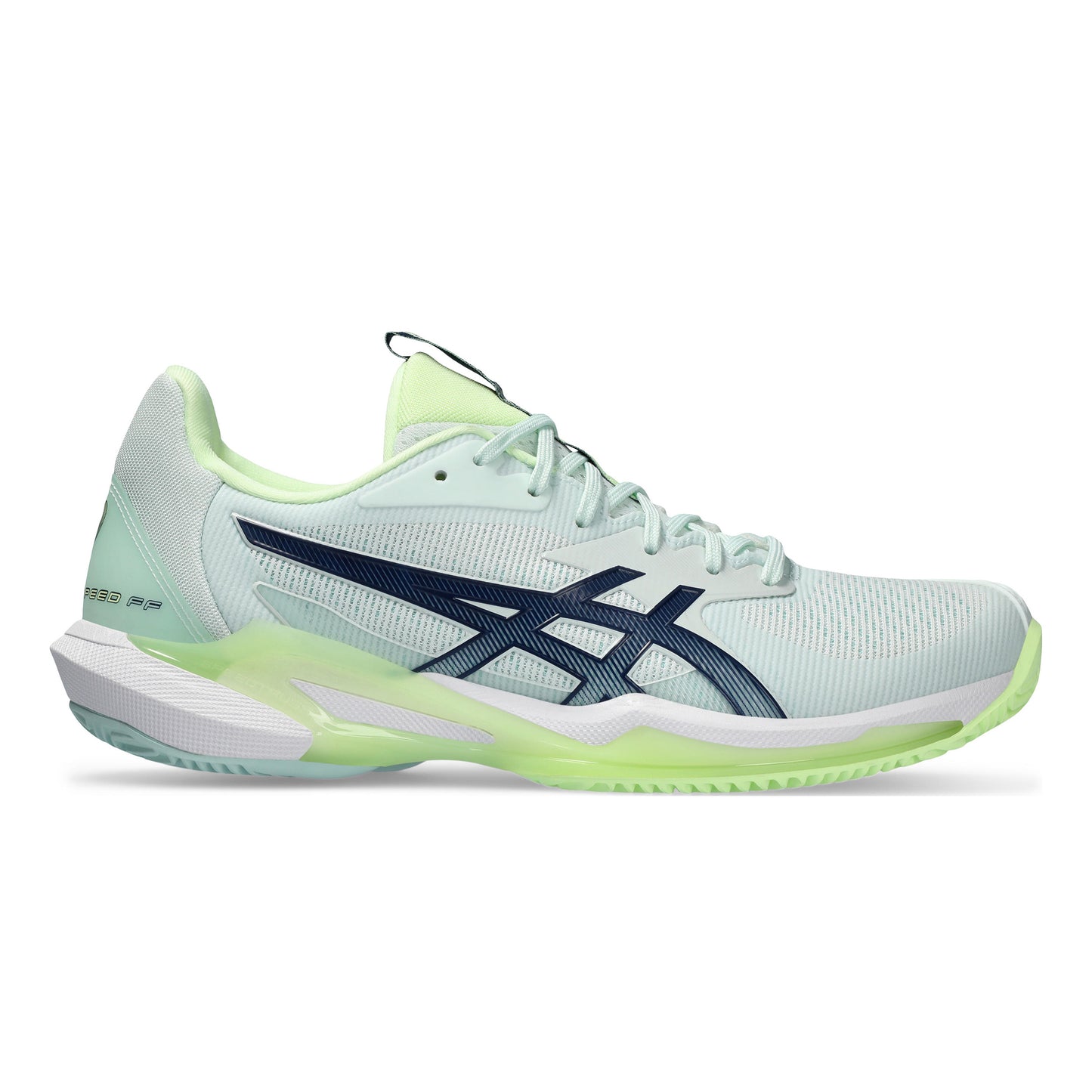 ASICS Solution Speed FF 3 Sandplatzschuh Damen - mint, dunkelblau