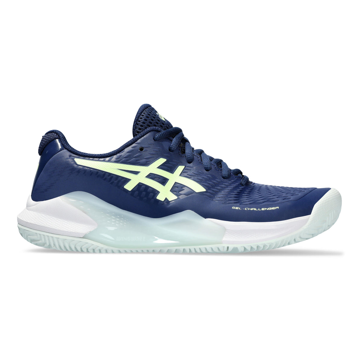 ASICS Gel-Challenger 14 Clay court shoe Women - dark blue, neon yellow