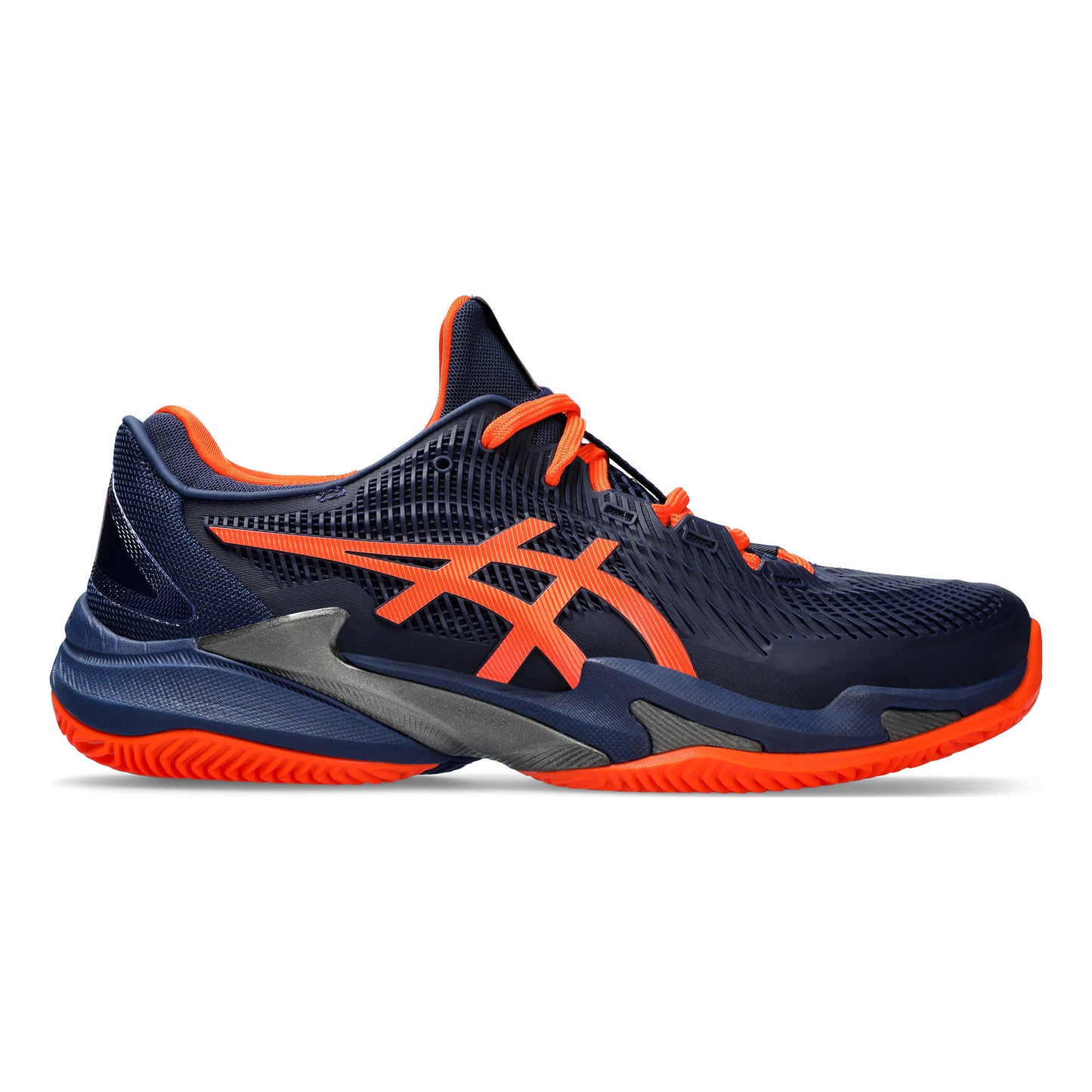 ASICS Court FF 3 Clay court shoe Men - dark blue, orange
