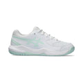Gel-Dedicate 8 GS Allcourtschuh Kinder - weiß, hellblau