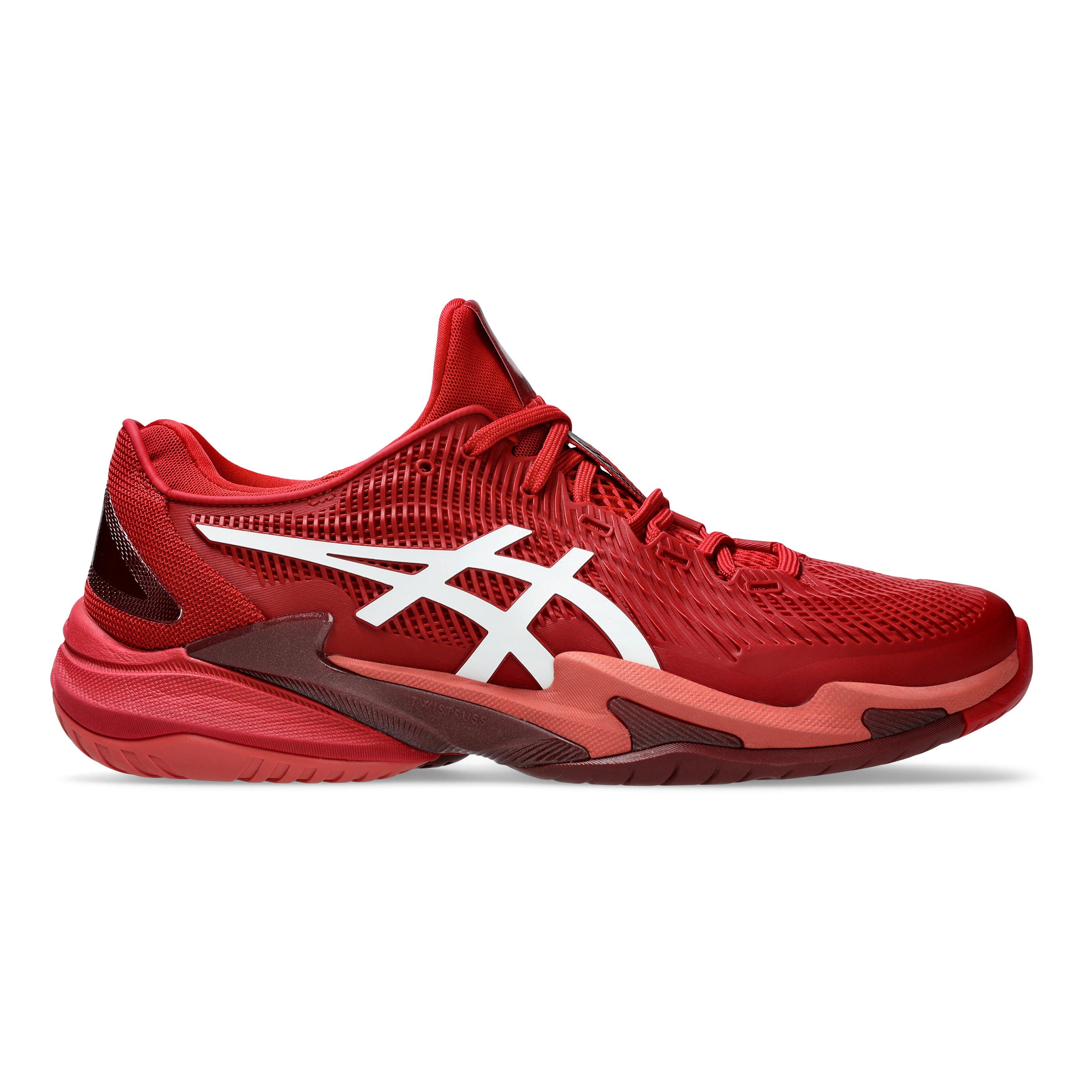 Court FF 3 Novak All court shoe Men - wine red, white | Tennis-Point