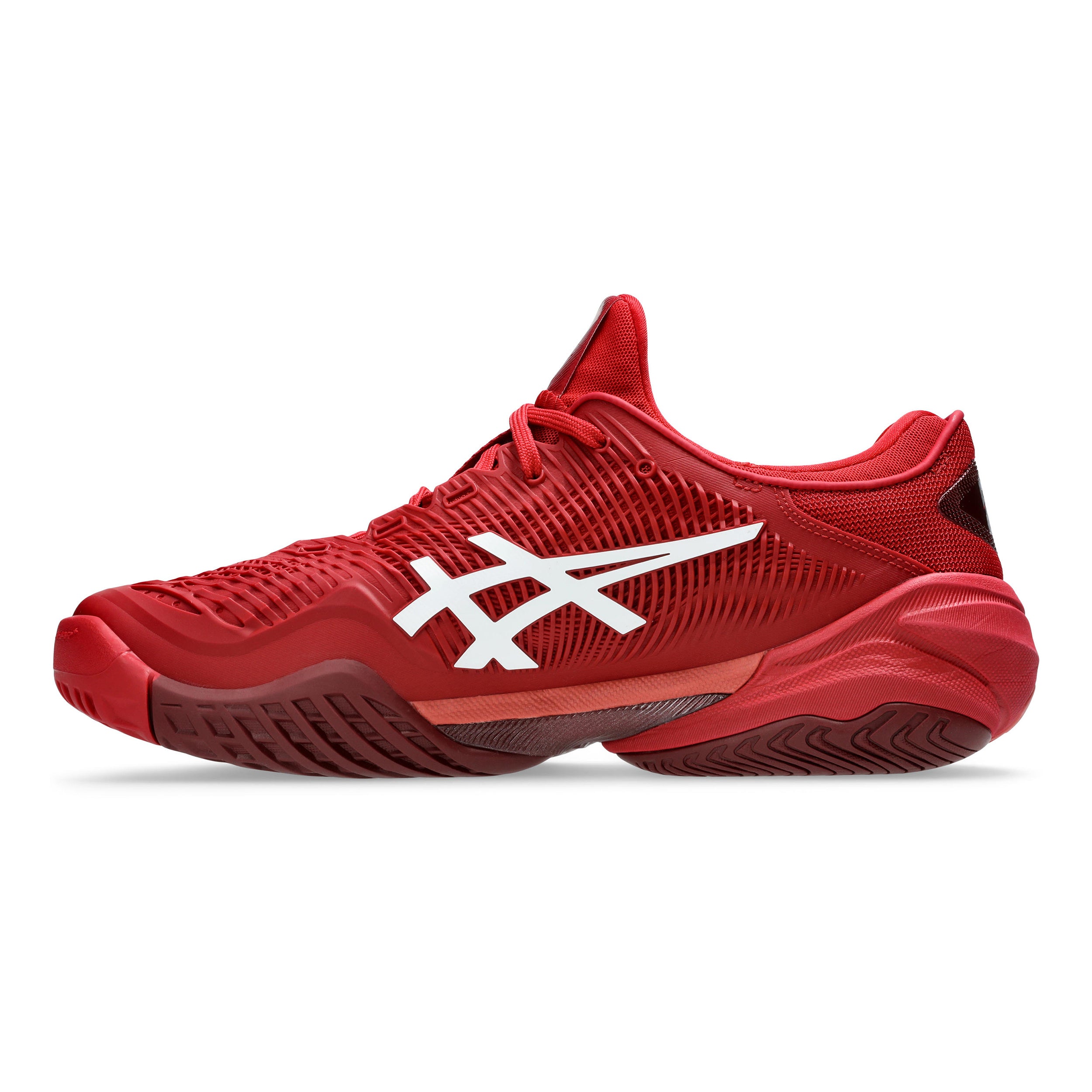 Court FF 3 Novak All court shoe Men - wine red, white | Tennis-Point
