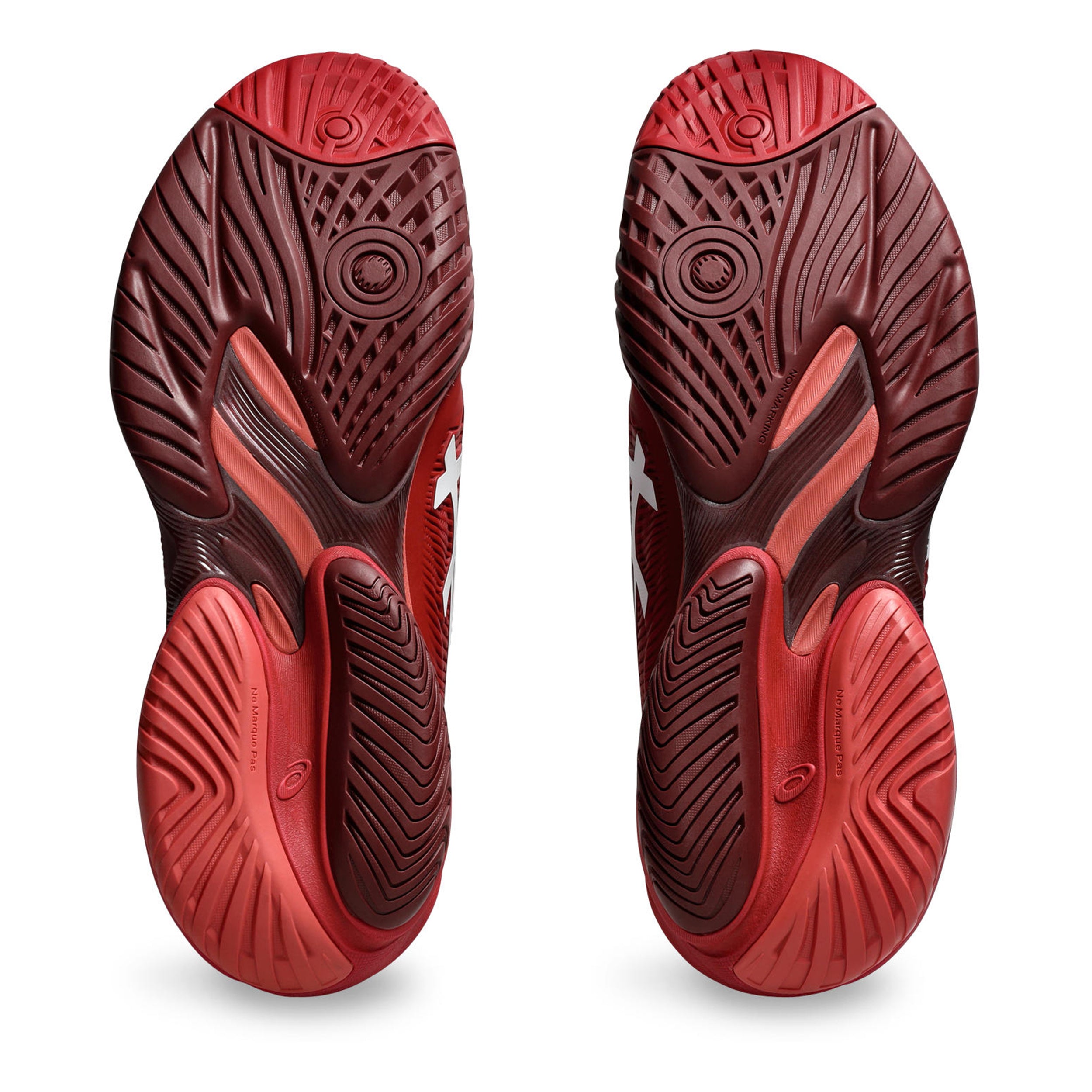 Court FF 3 Novak All court shoe Men - wine red, white | Tennis-Point