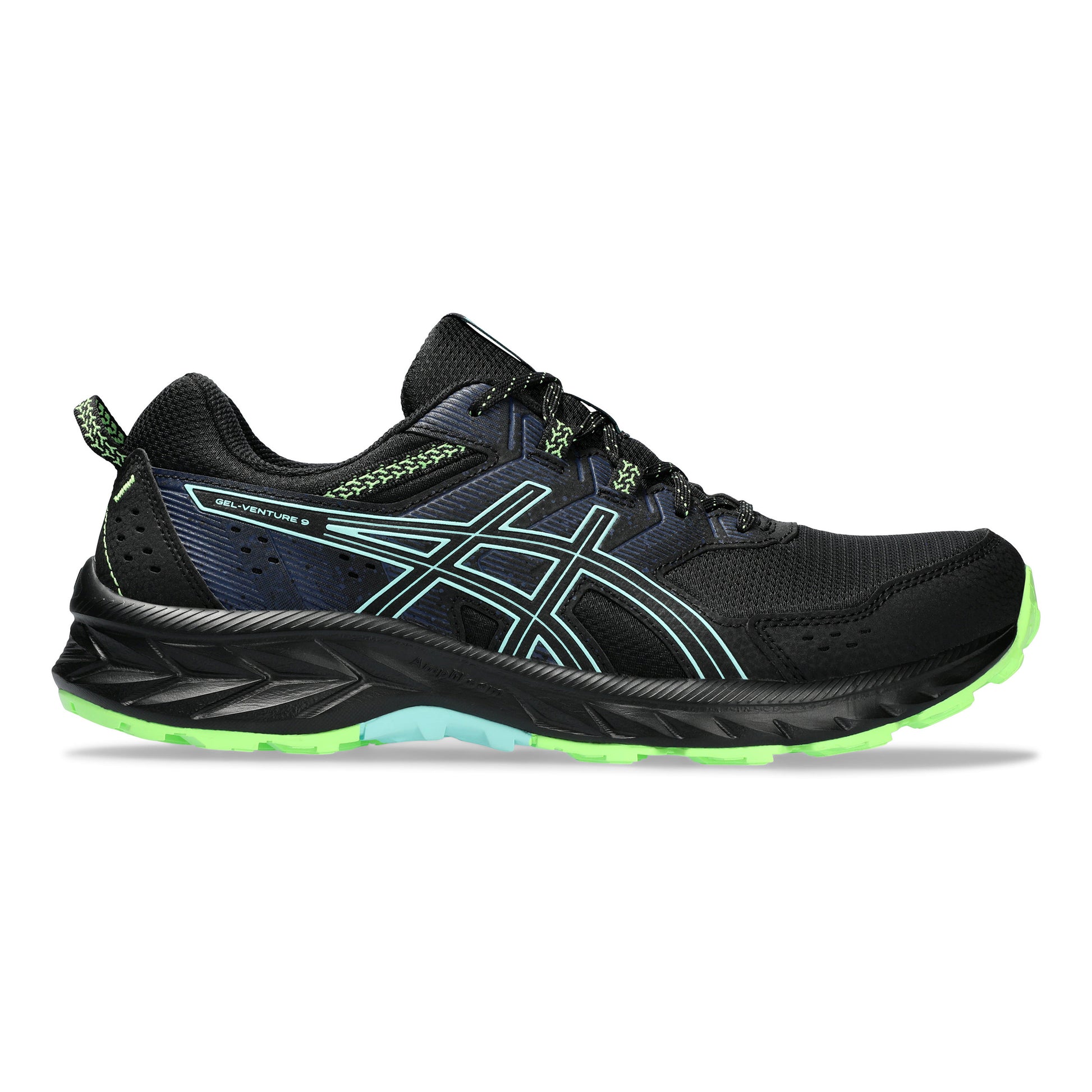 ASICS Gel-Venture 9 Trail running shoe Men - black, turquoise