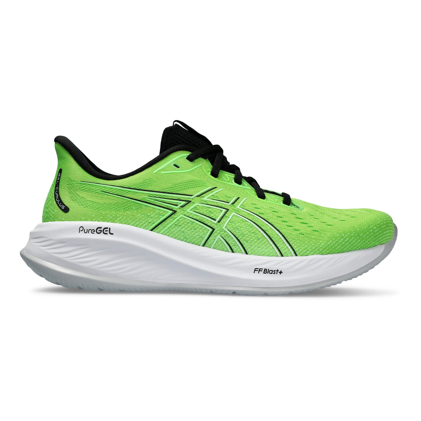 ASICS Gel-Cumulus 26 Neutralschuh Herren - neongrün, weiß