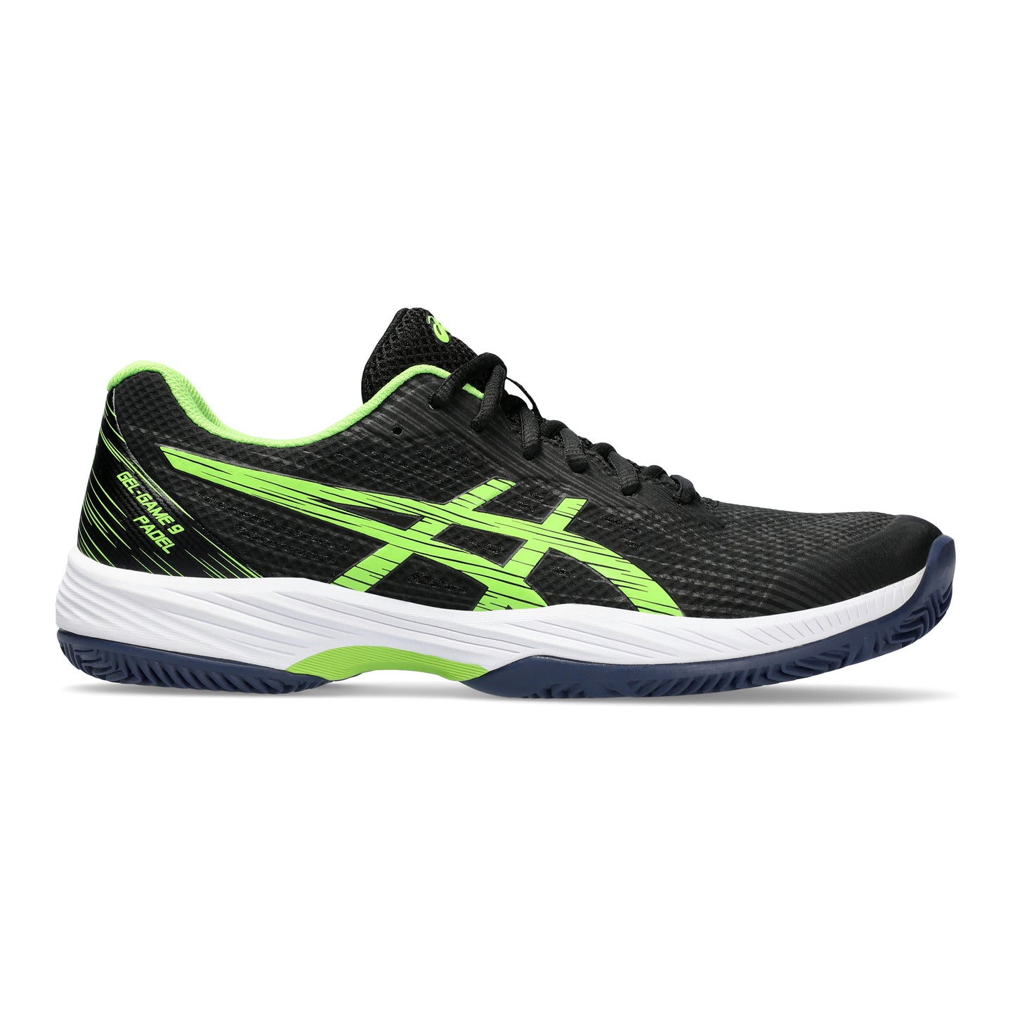 ASICS Gel-Game 9 Padel shoe Men - black, neon green
