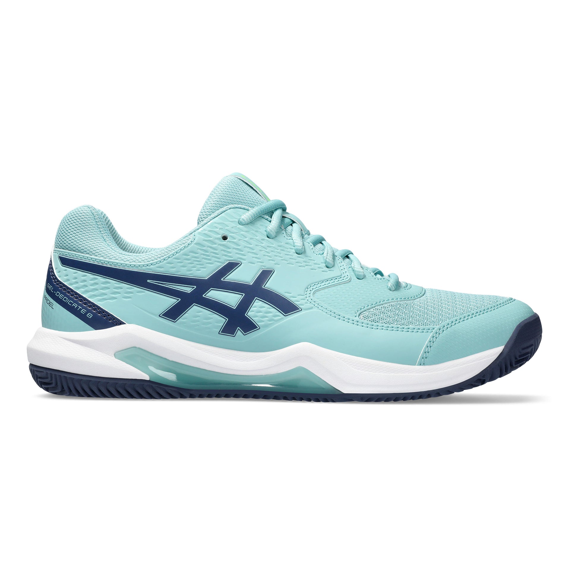 ASICS Gel-Dedicate 8 Padelschuh Herren - hellblau, dunkelblau
