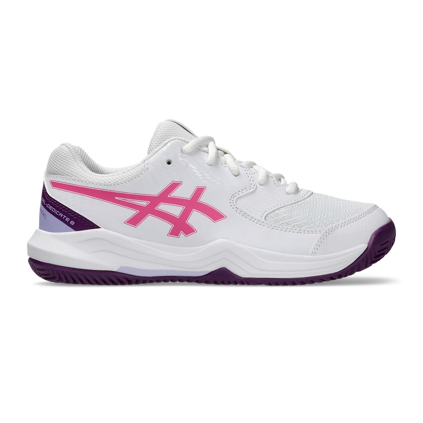 ASICS GEL-DEDICATE 8 PADEL GS Padel shoe Kids-white, rose