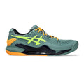 Gel-Resolution 9 Padel shoe Men - green, neon yellow