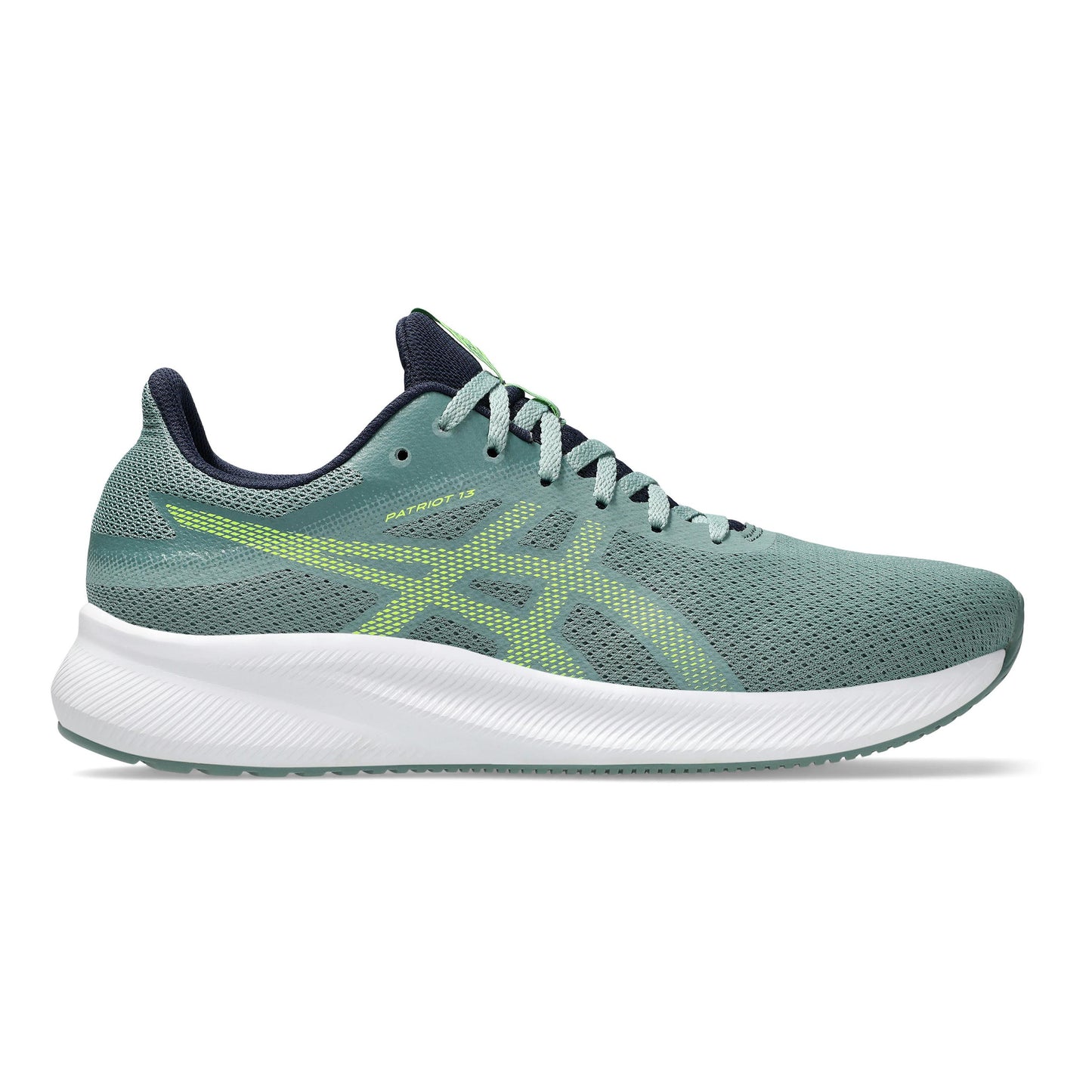 ASICS Patriot 13 Neutral running shoe Men - grey, green