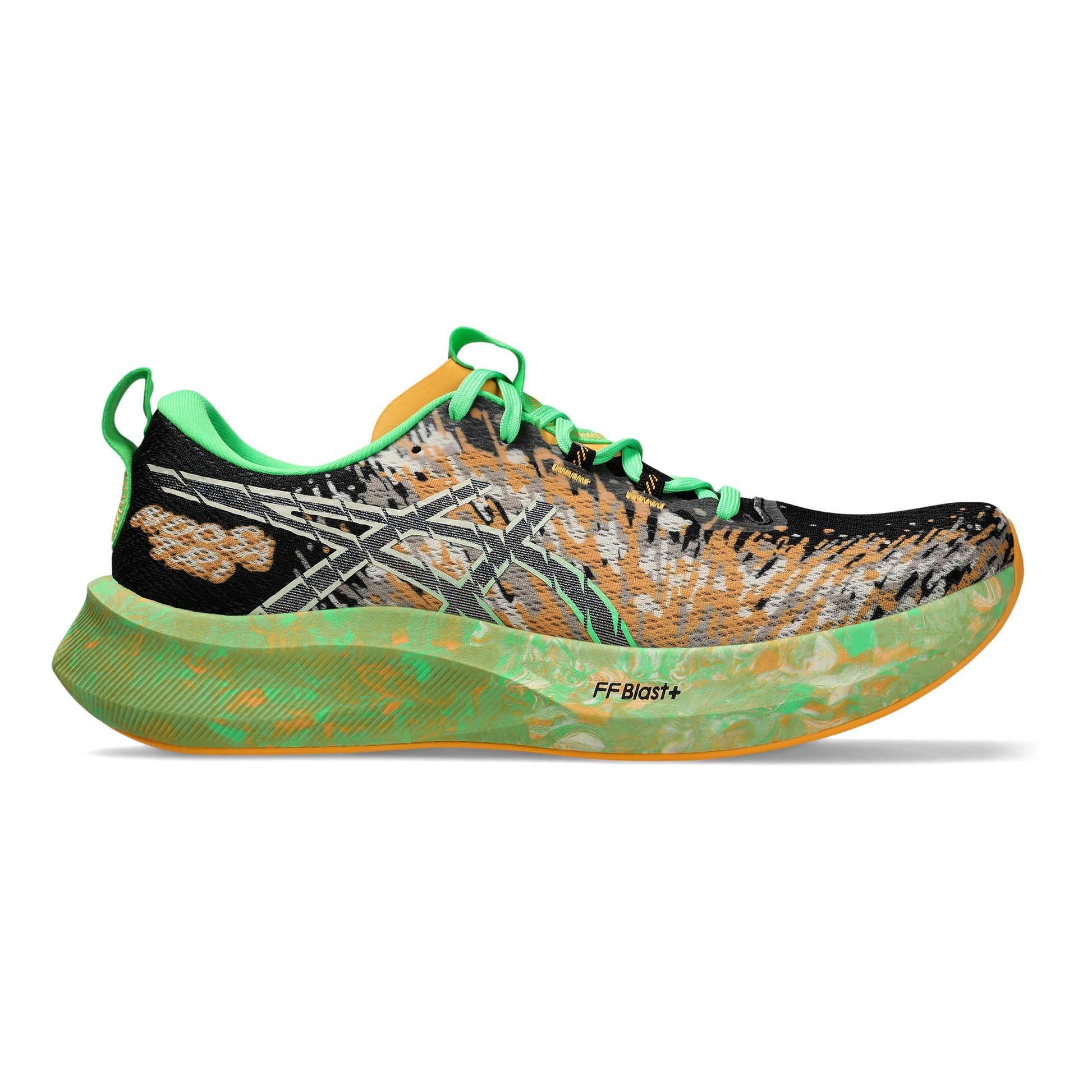 ASICS Noosa Tri 16 Competition running shoe Men-green, black