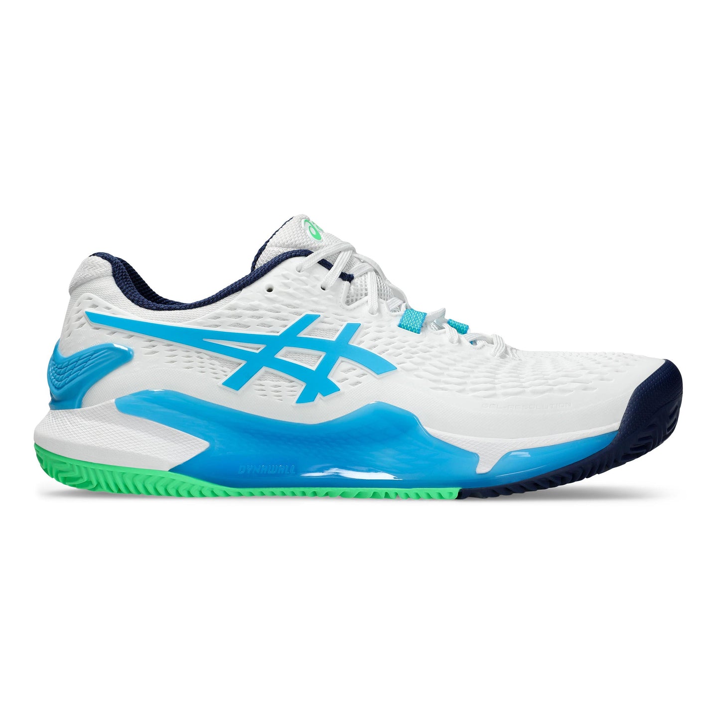 ASICS Gel-Resolution 9 Clay court shoe Men - white, light blue
