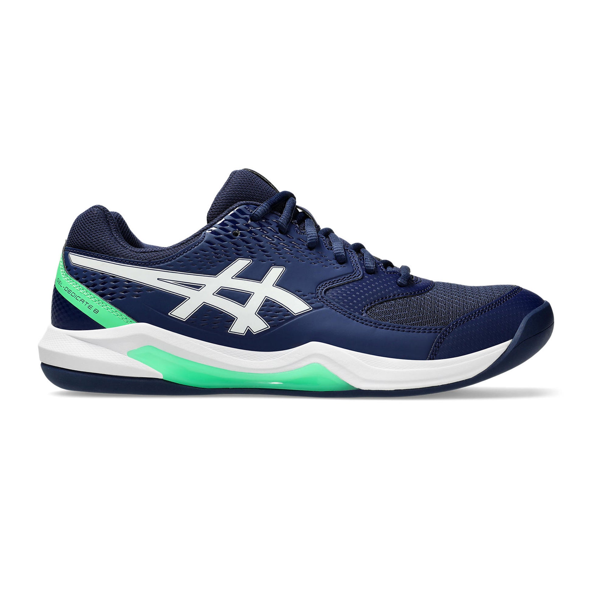 ASICS Gel-Dedicate 8 Indoor Teppichschuh Herren - blau, weiß