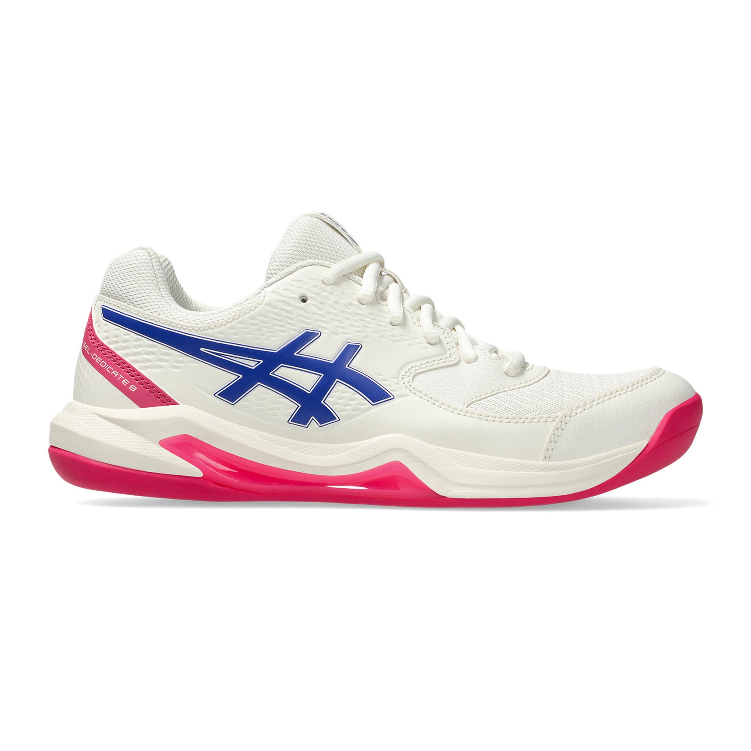 ASICS Gel-Dedicate 8 Teppichschuh Damen-Creme,Dunkelblau