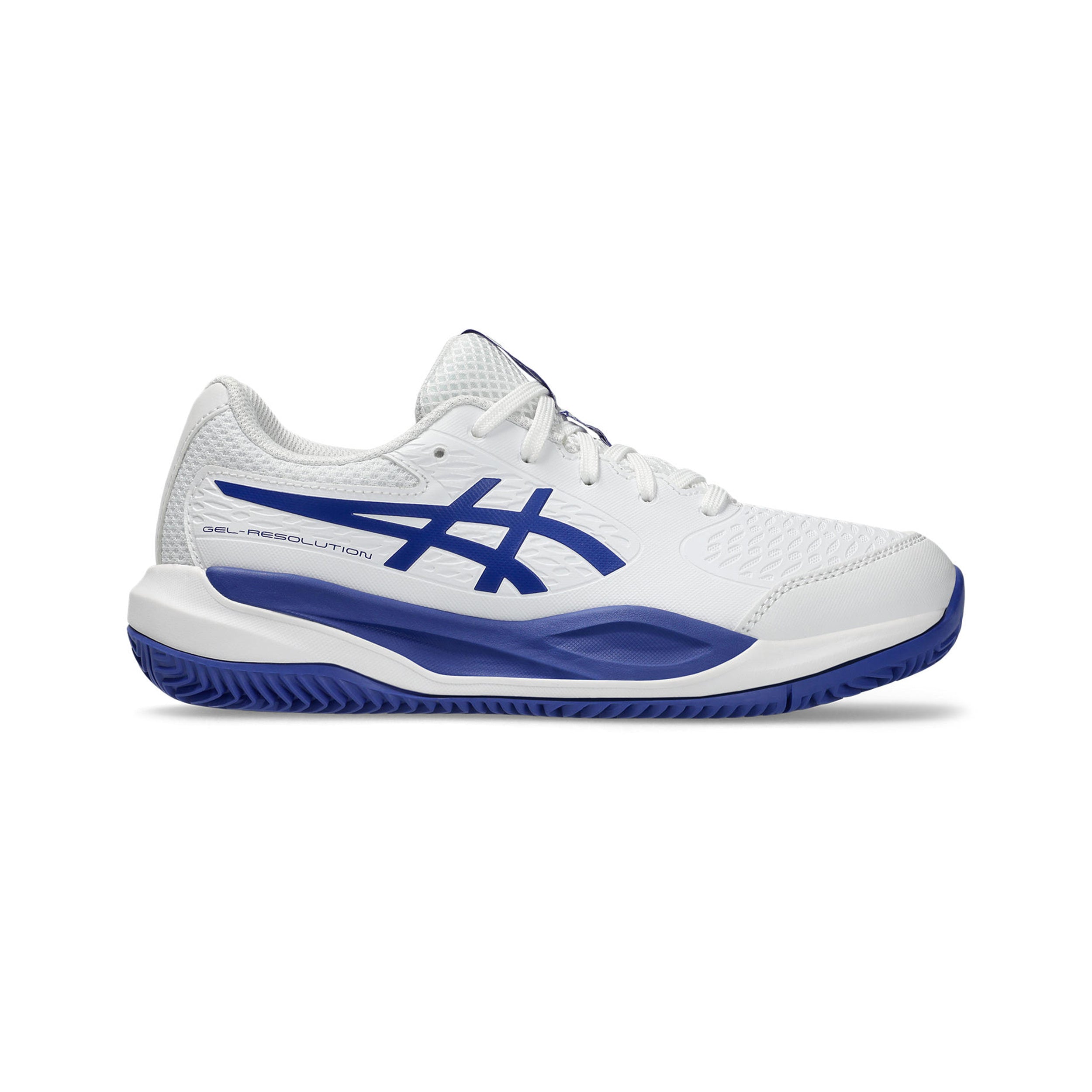ASICS Gel-Resolution X Clay court shoe Kids - white, dark blue