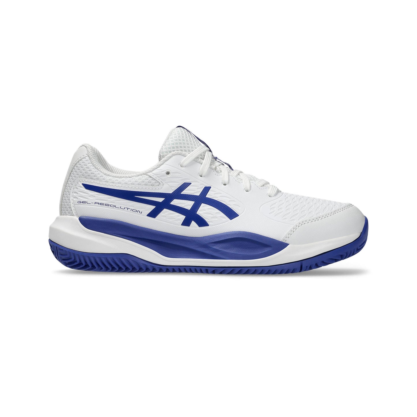 ASICS Gel-Resolution X Sandplatzschuh Kinder - weiß, dunkelblau