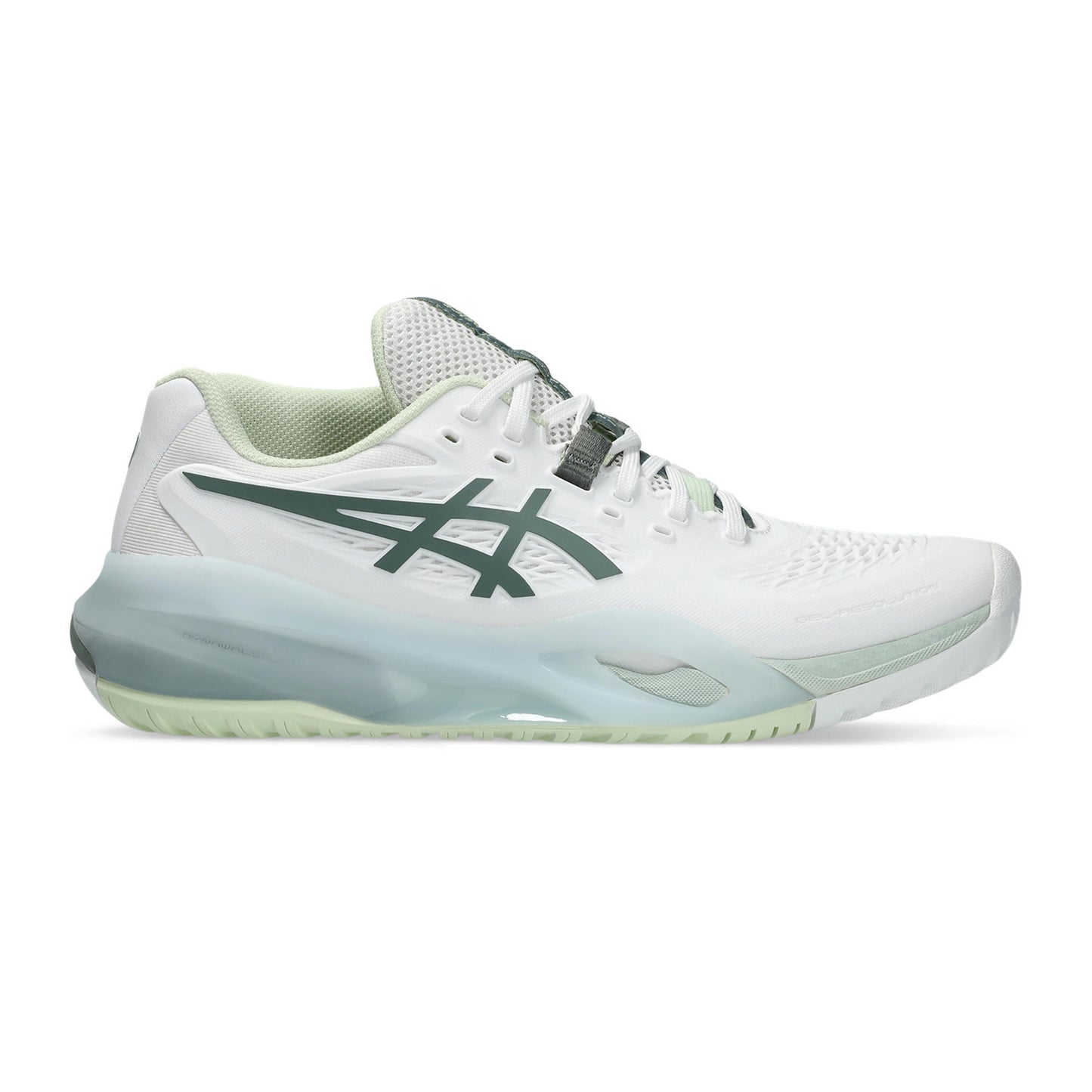 ASICS Gel-Resolution X All court shoe Women - white, blue-gray