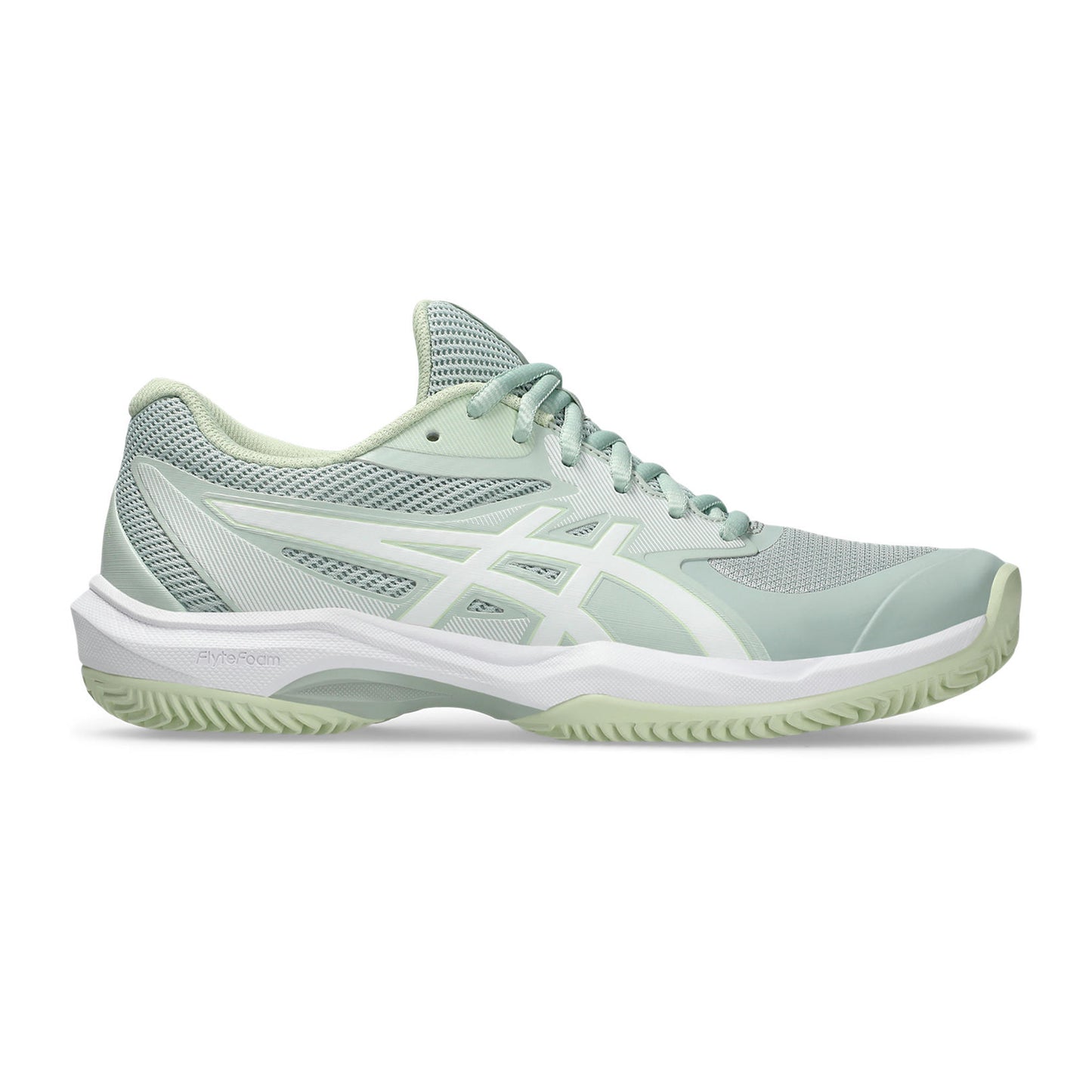 ASICS Game FF Sandplatzschuh Damen - blaugrau, weiß