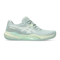 Gel-Challenger 15 Sandplatzschuh Damen - blaugrau, limette