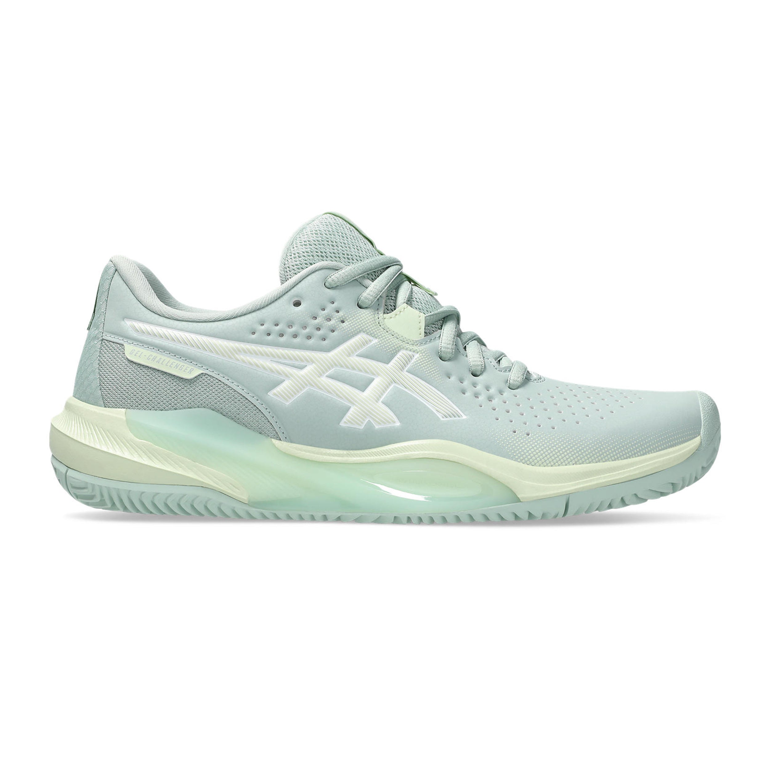 ASICS Gel-Challenger 15 Clay court shoe Women - blue grey, lime