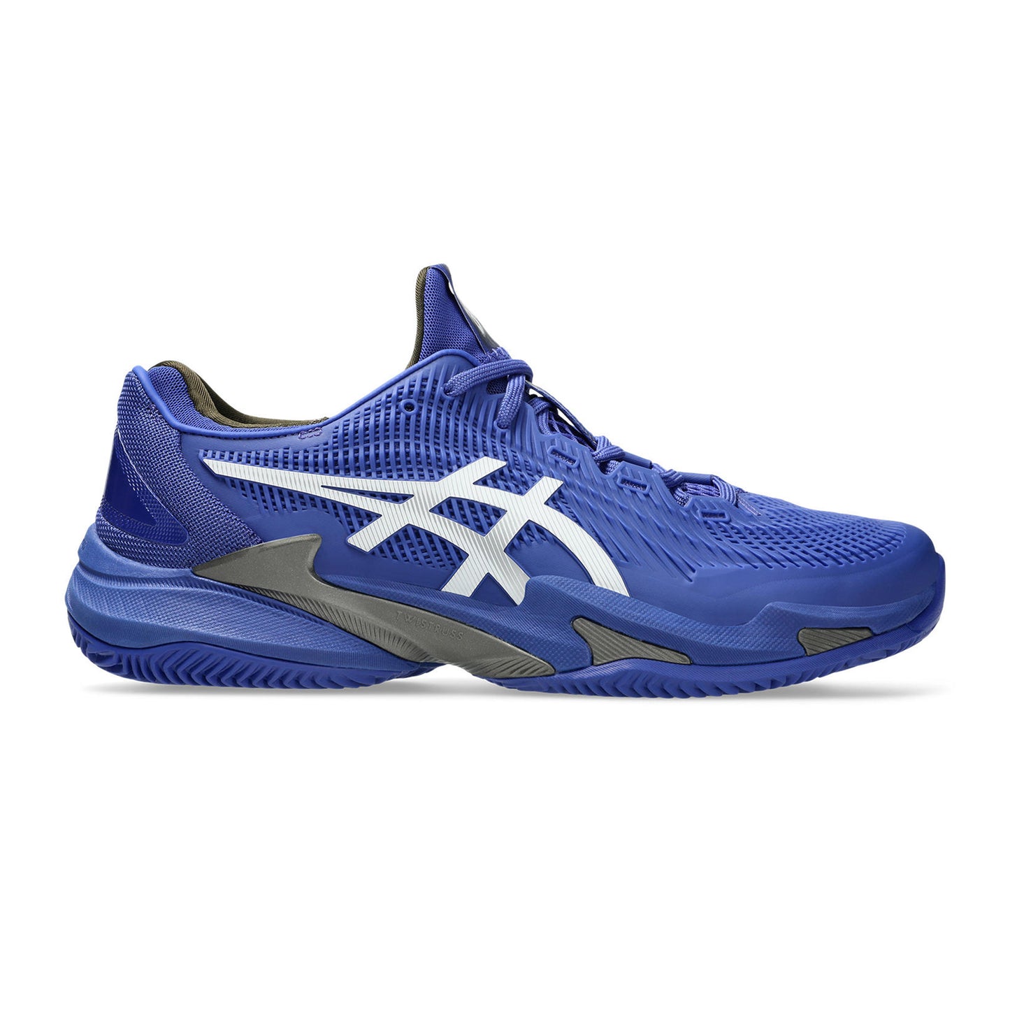 ASICS Court FF 3 Sandplatzschuh Herren - dunkelblau, weiß