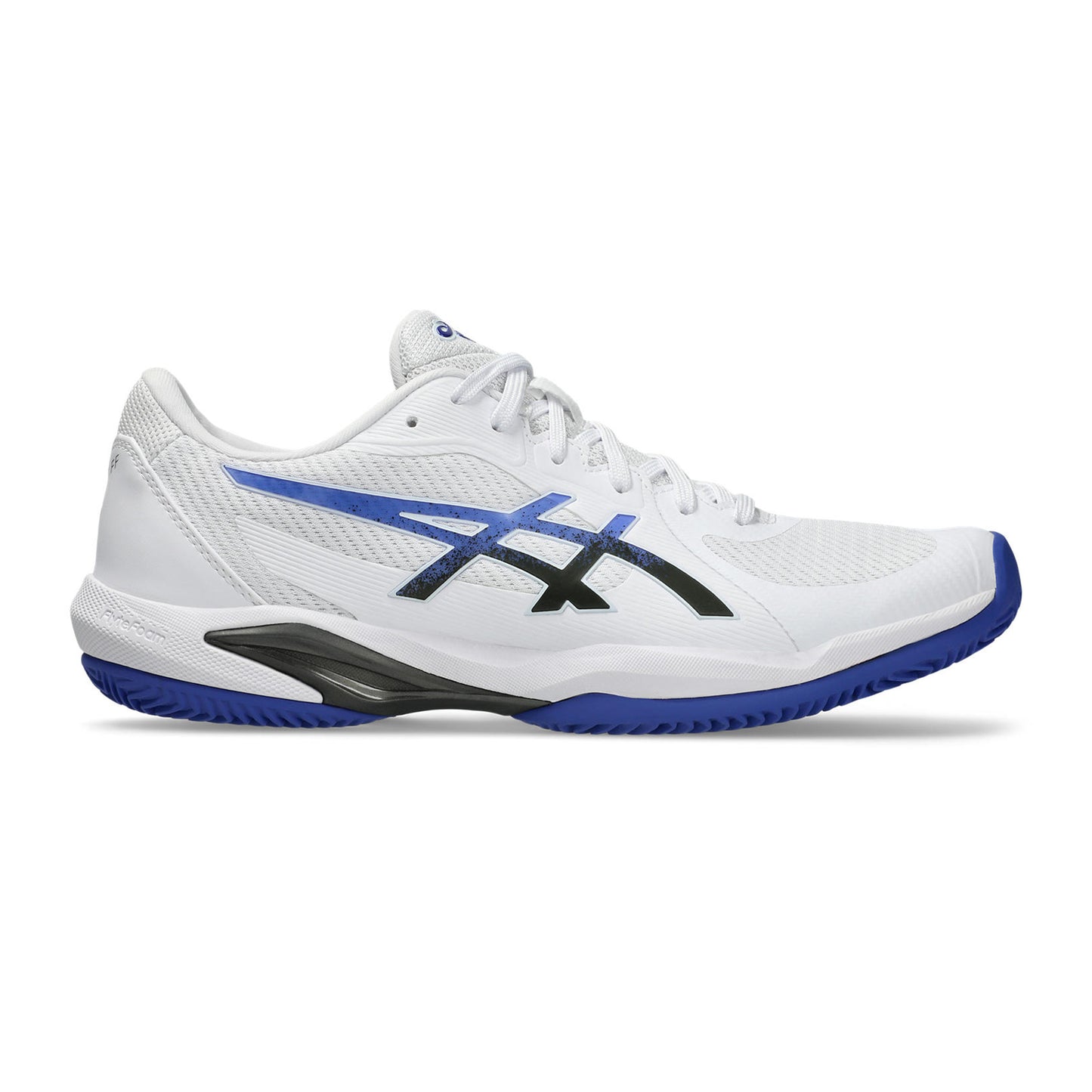 ASICS Solution Swift FF 2 Sandplatzschuh Herren - weiß, dunkelblau