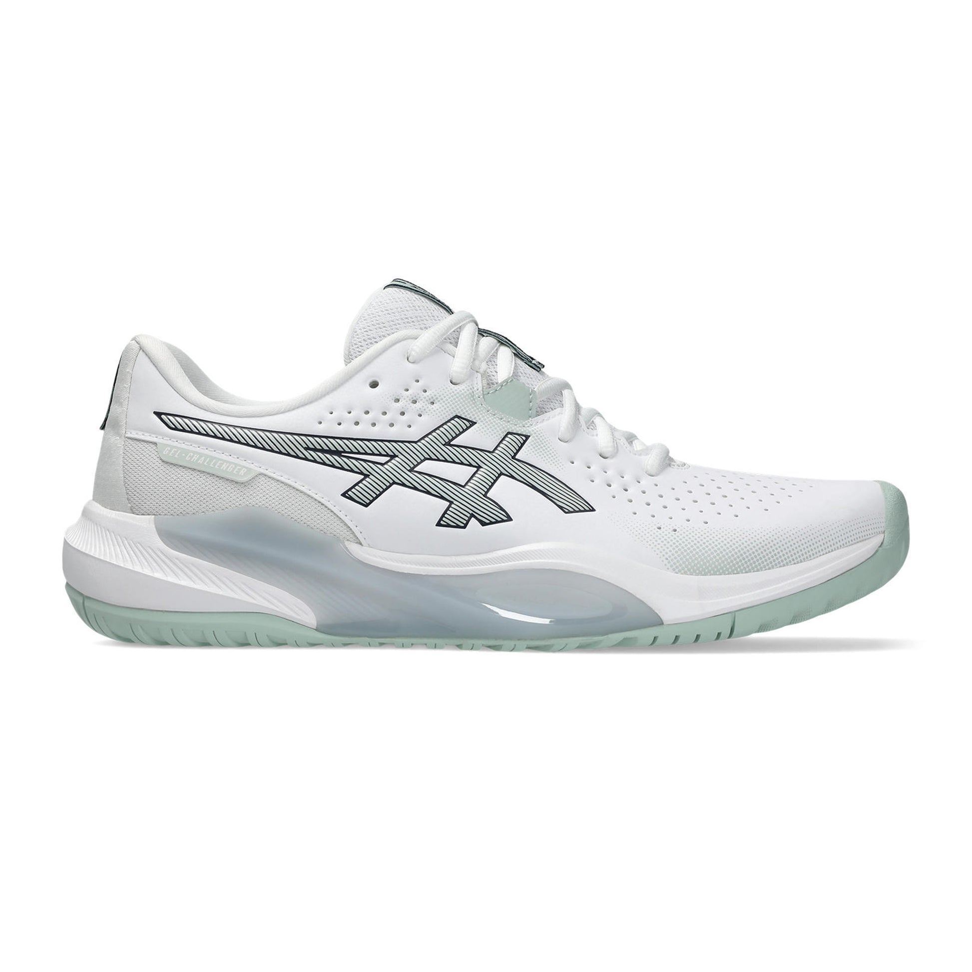 ASICS Gel-Challenger 15 All court shoe Men - white, blue-gray
