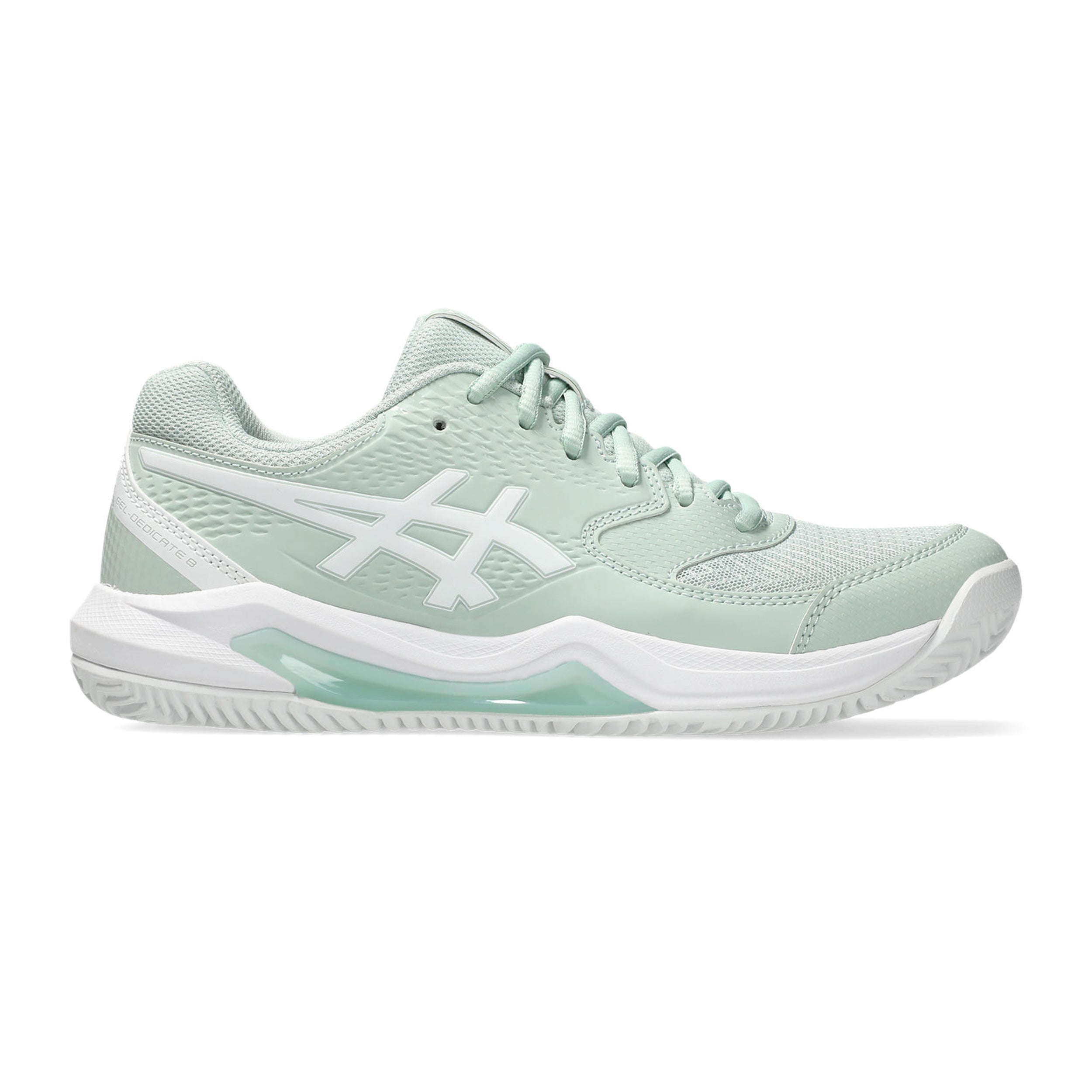 ASICS Gel-Dedicate 8 Clay court shoe Women-blue grey, white