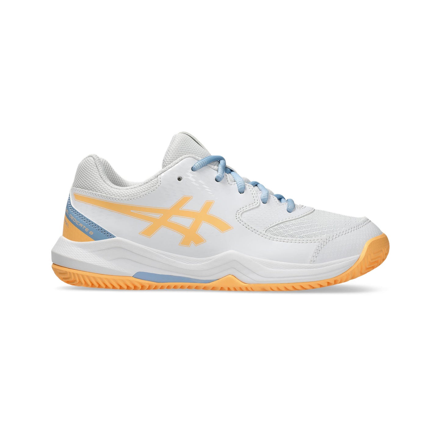 ASICS GEL-DEDICATE 8 PADEL GS Padel shoe Kids-white, orange