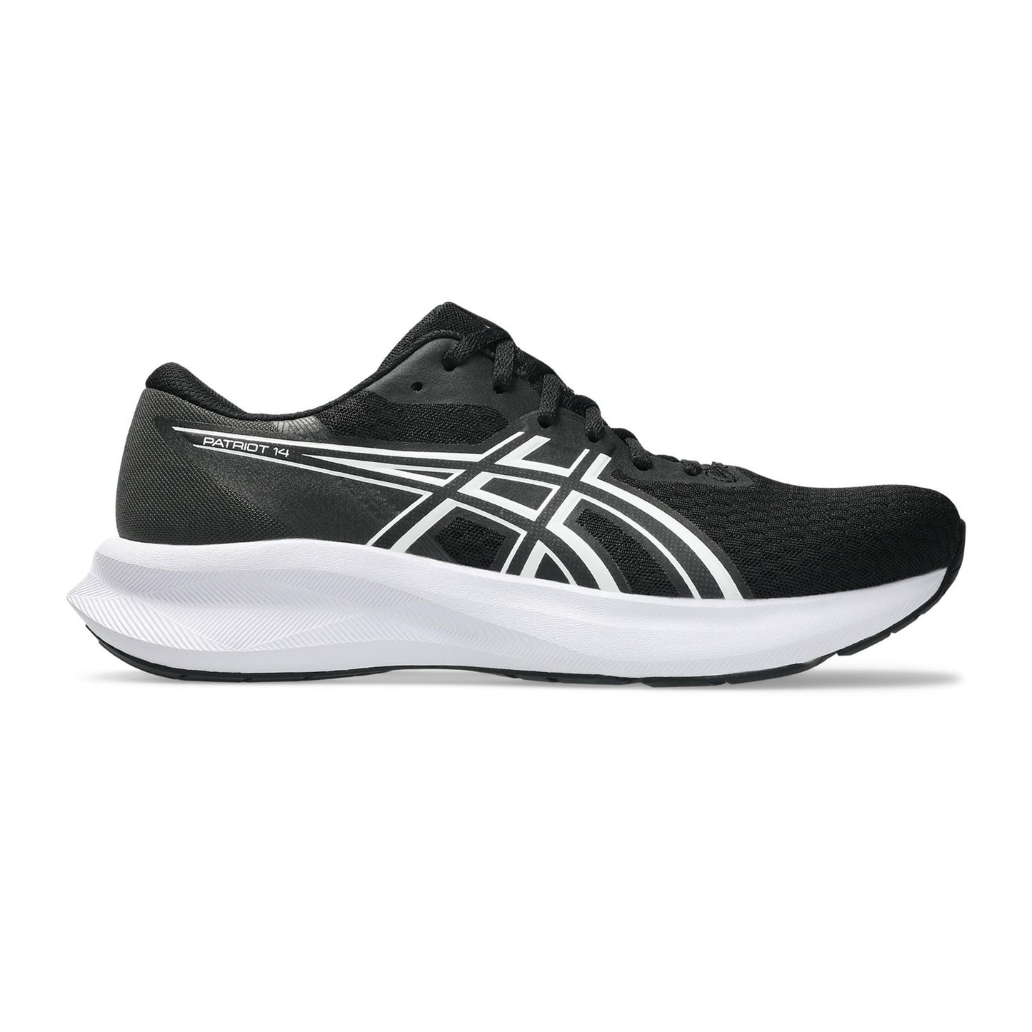 ASICS Patriot 14 Neutral running shoe Men-black, white