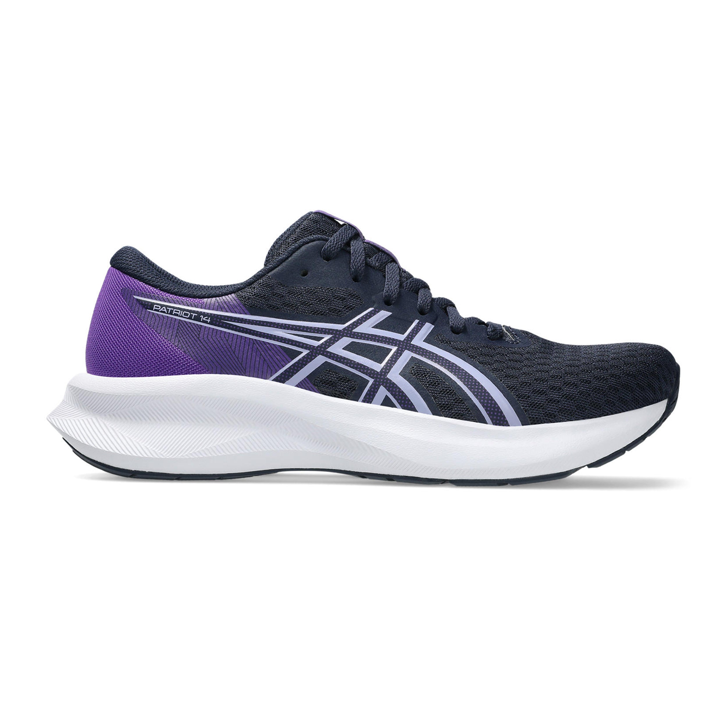 ASICS Patriot 14 Neutralschuh Damen-dunkelblau, flieder